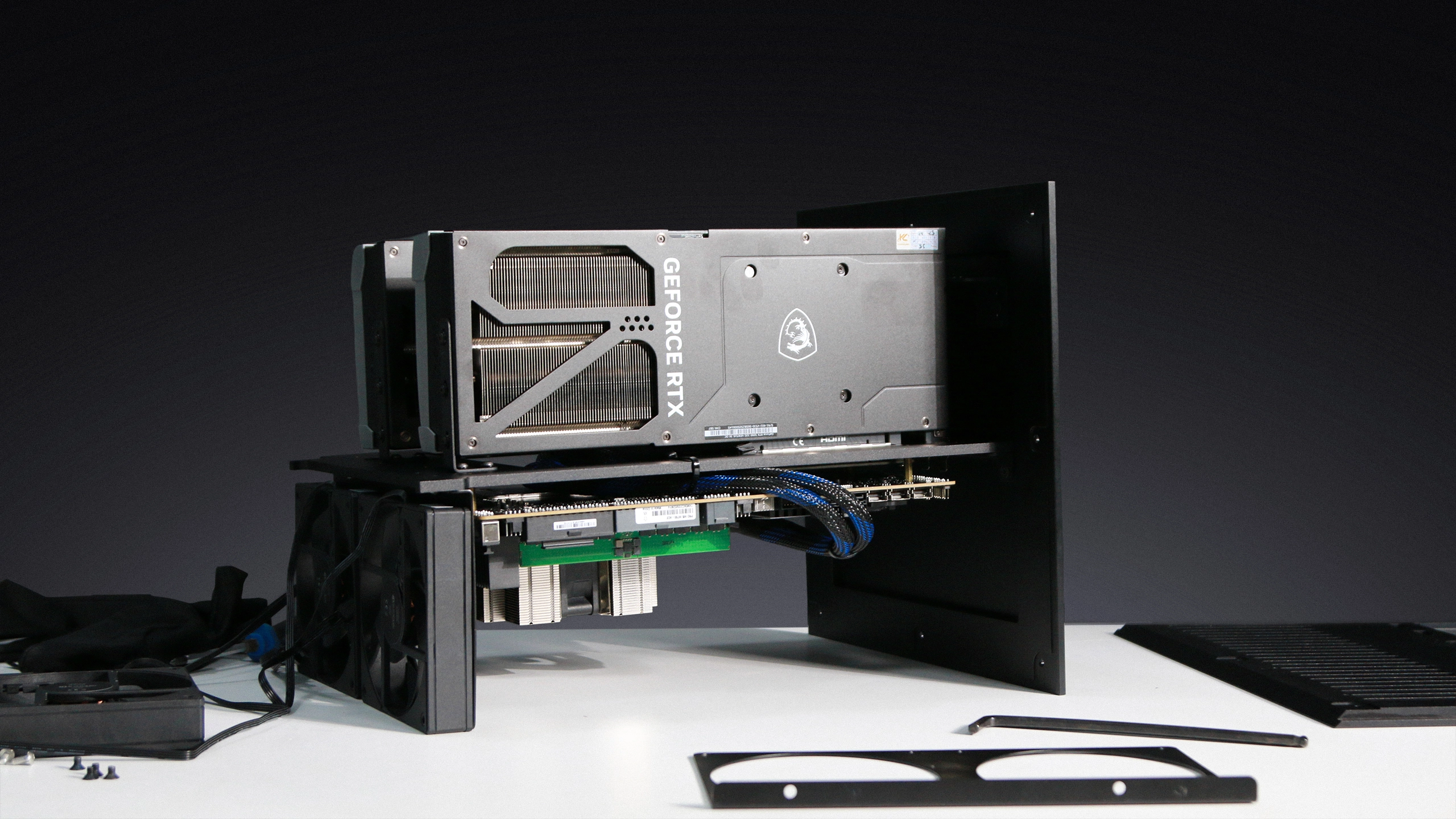 Custom-cut cabling