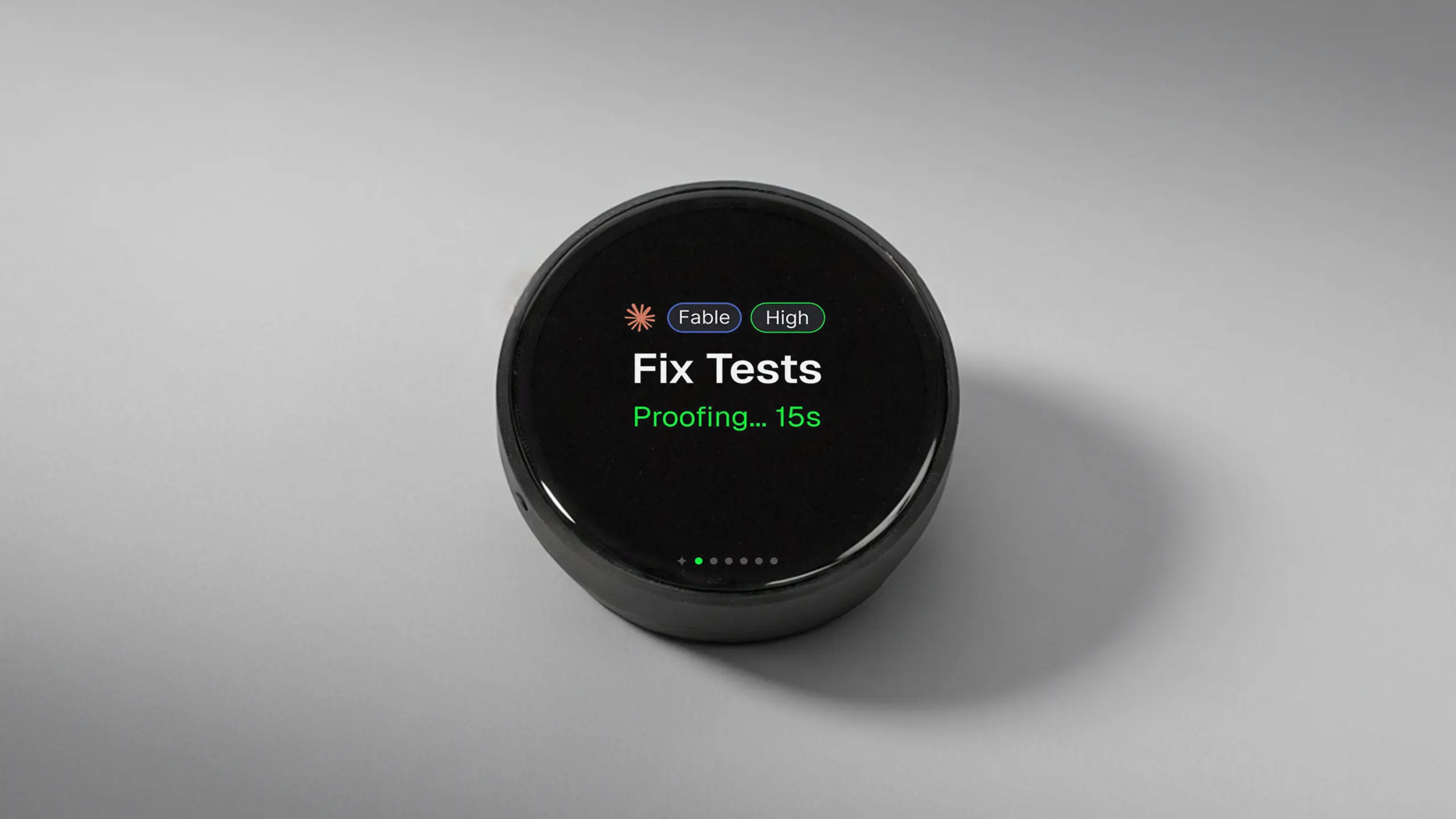Autonomous Harness Device Dark Mode