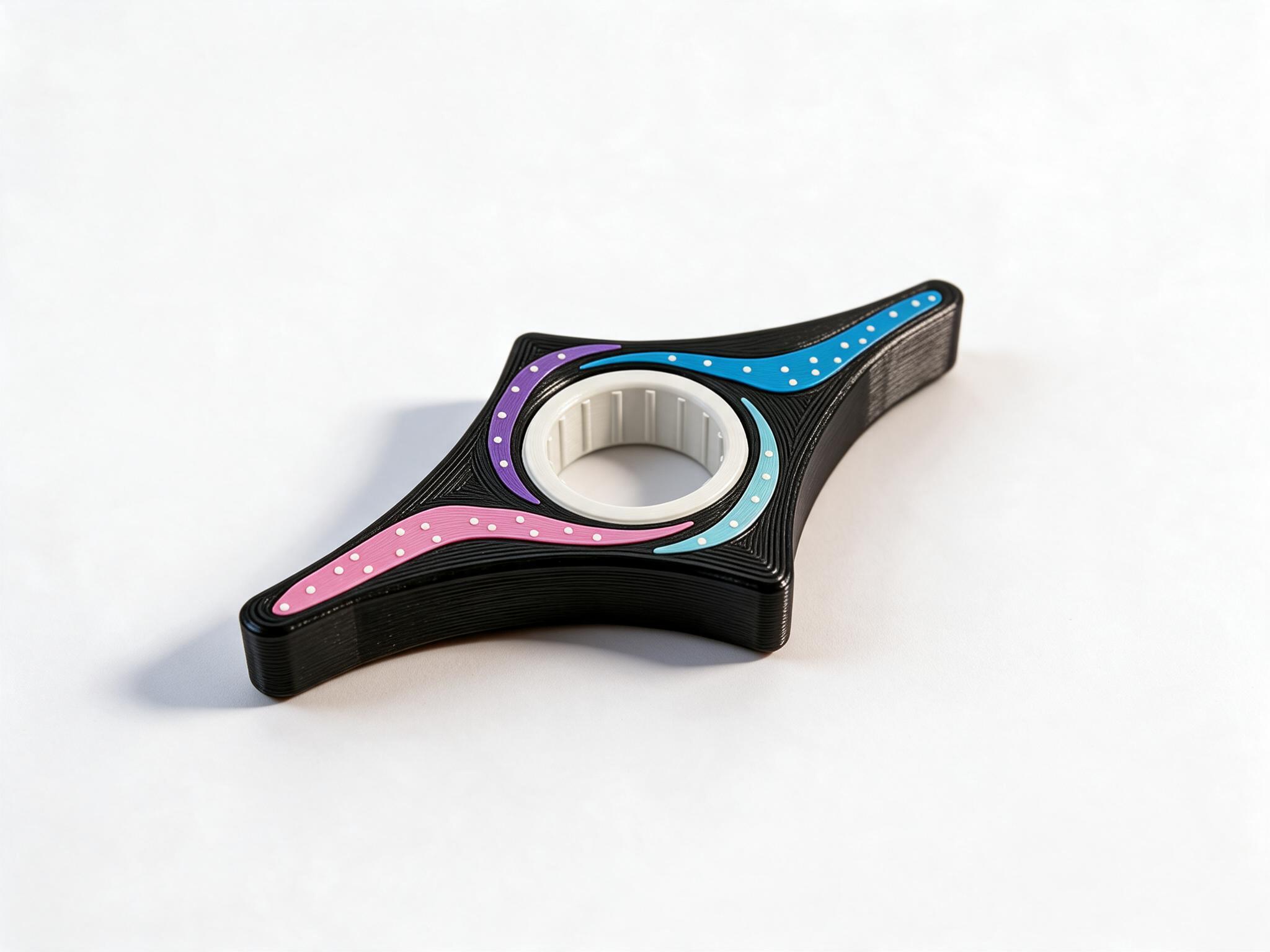 Swivel Thumb Page Holder, Spiral Galaxy