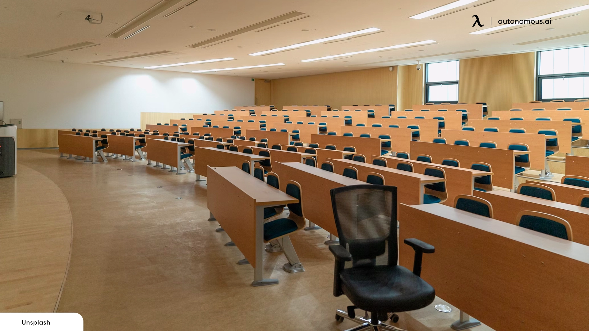 Transformable Lecture Spaces - lecture hall