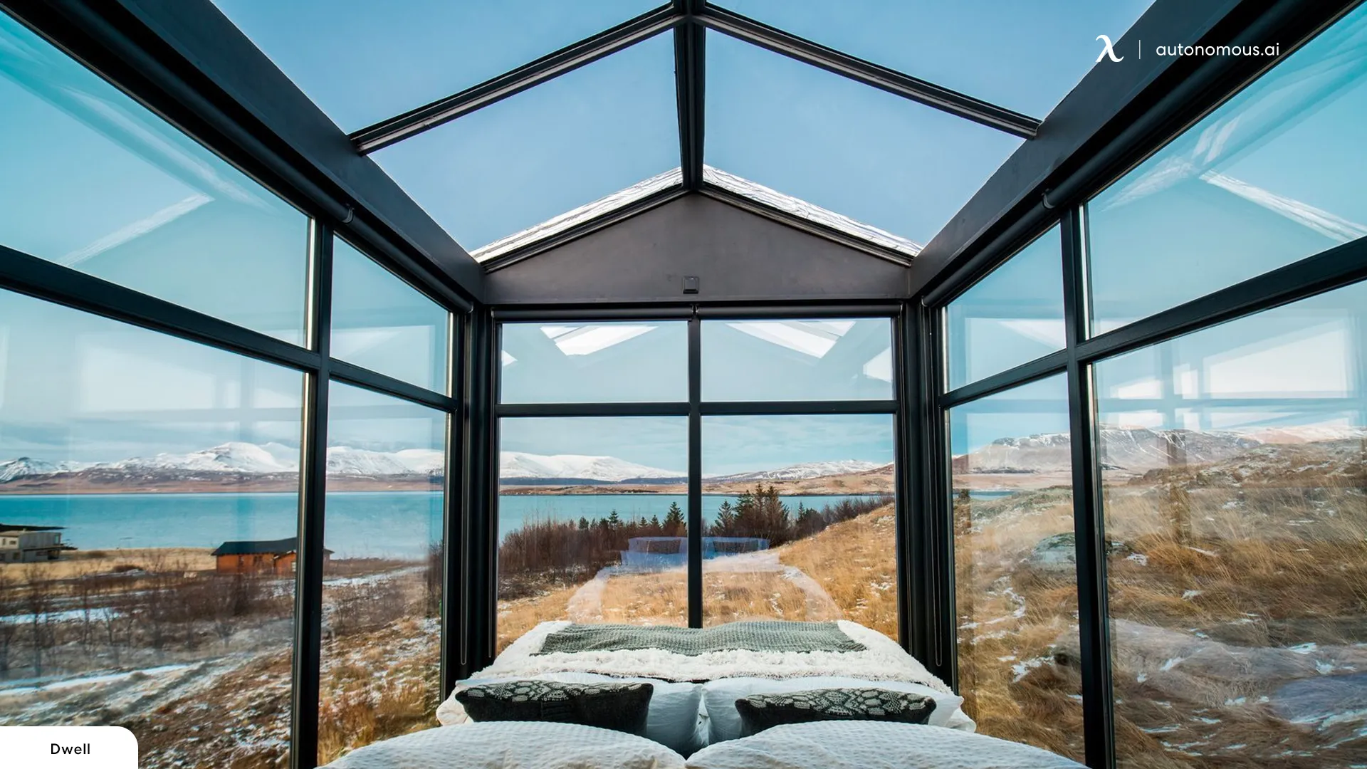 Install a Glass Ceiling - Tiny house ceiling ideas
