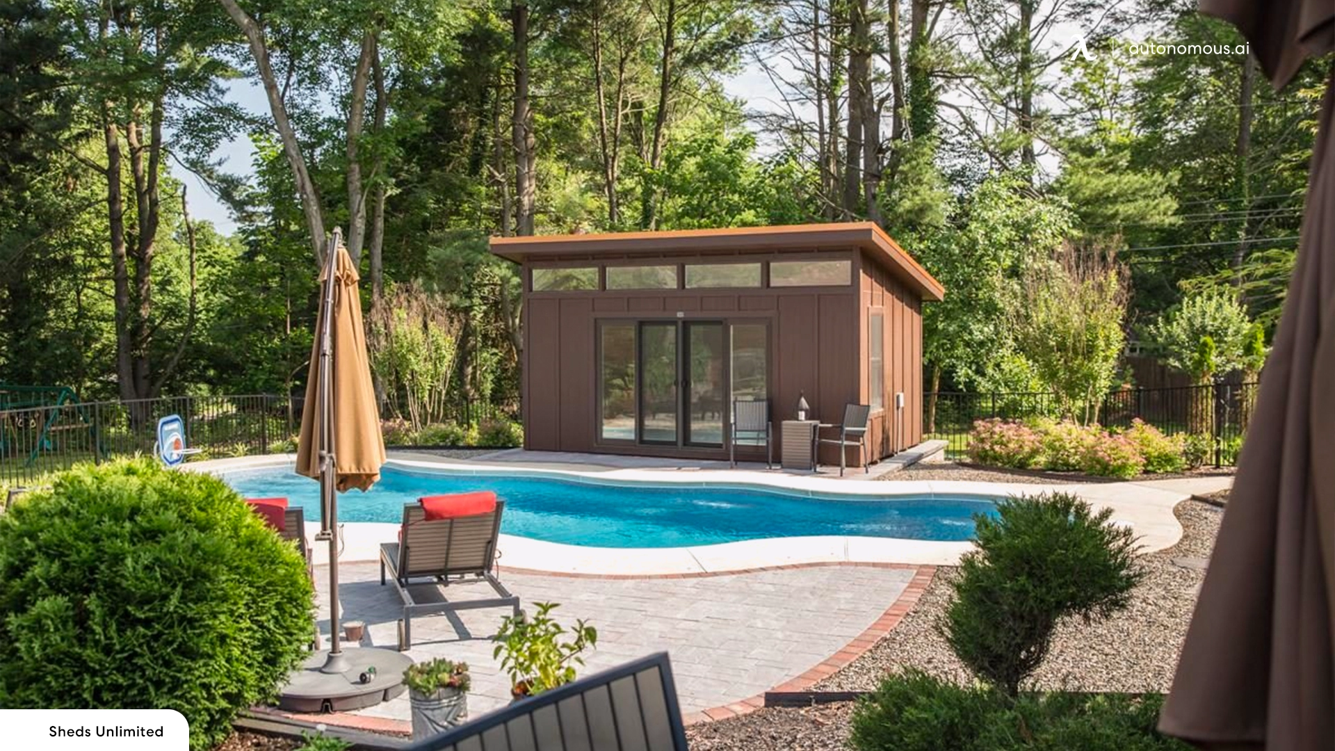 Available Space - prefab pool house