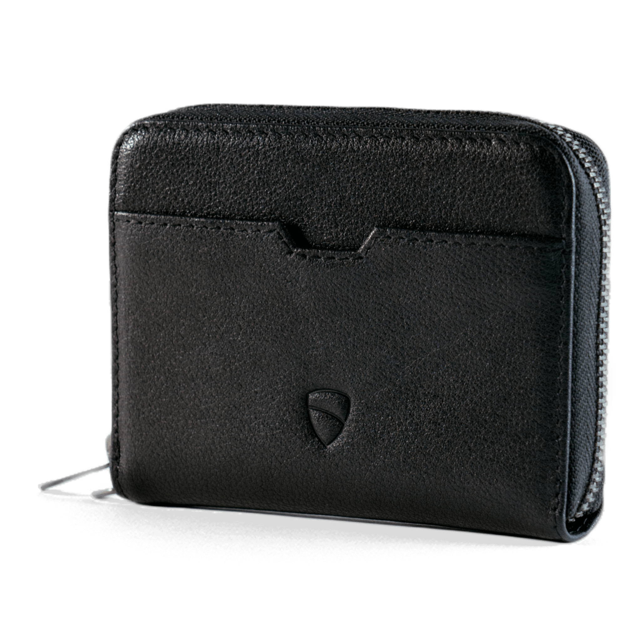 Vaultskin MAYFAIR Minimalist Leather Zipper Wallet