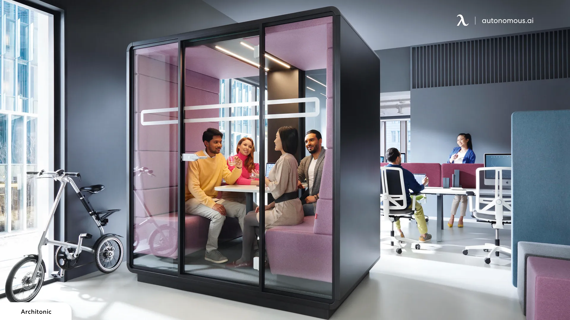 Soundproof Work Pods - mobile office rental