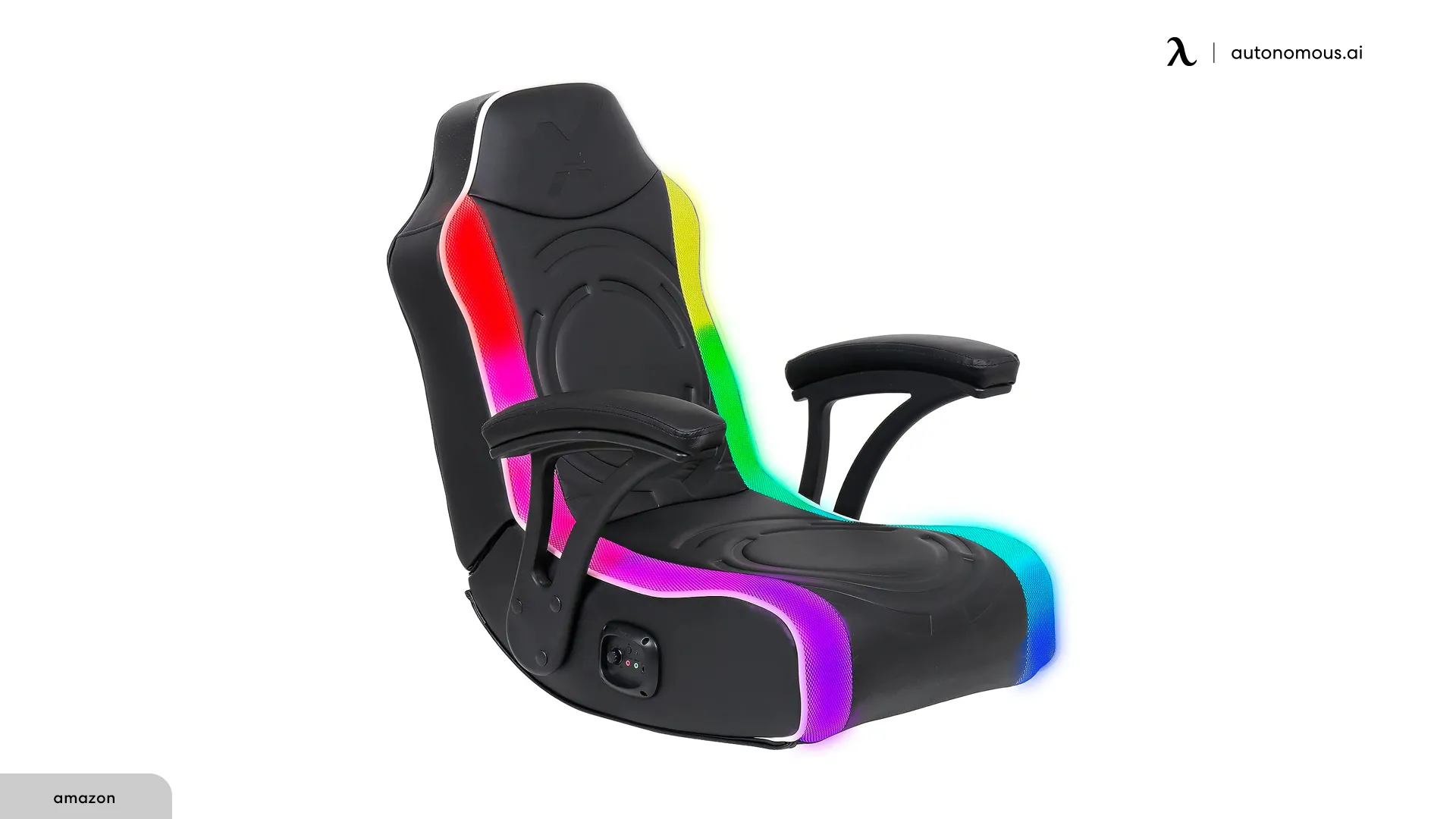 X Rocker Emerald RGB LED Floor Gaming Chair