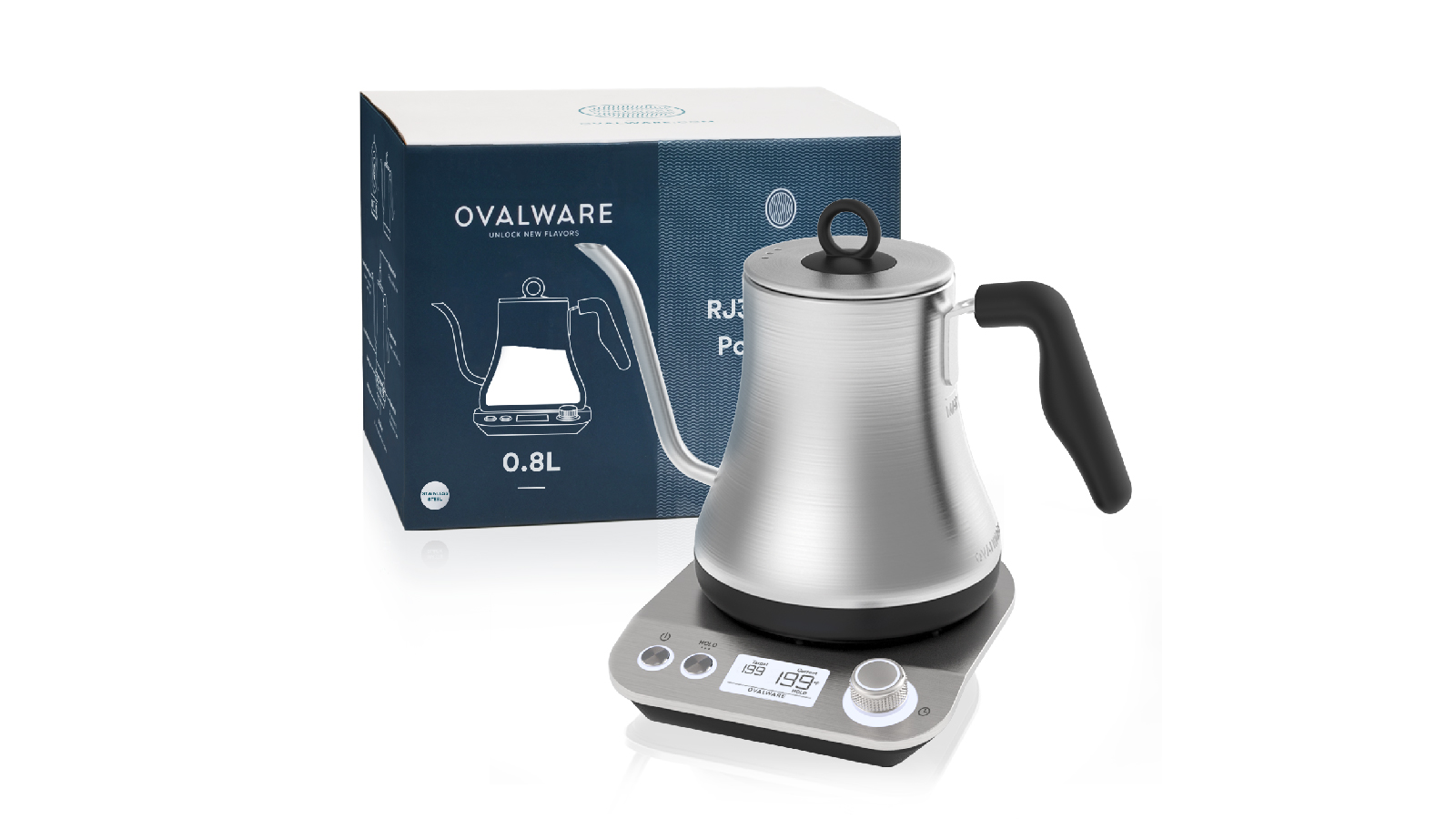 Ovalware Electric Pour Over Kettle 0.8L