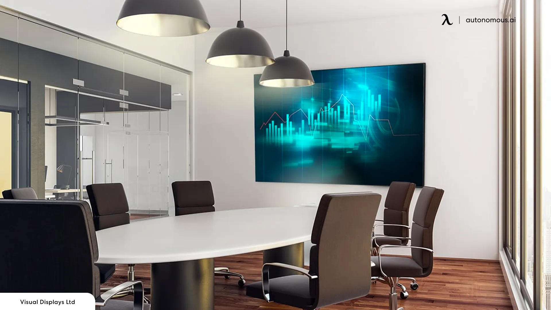 Audiovisual Equipment: office boardroom