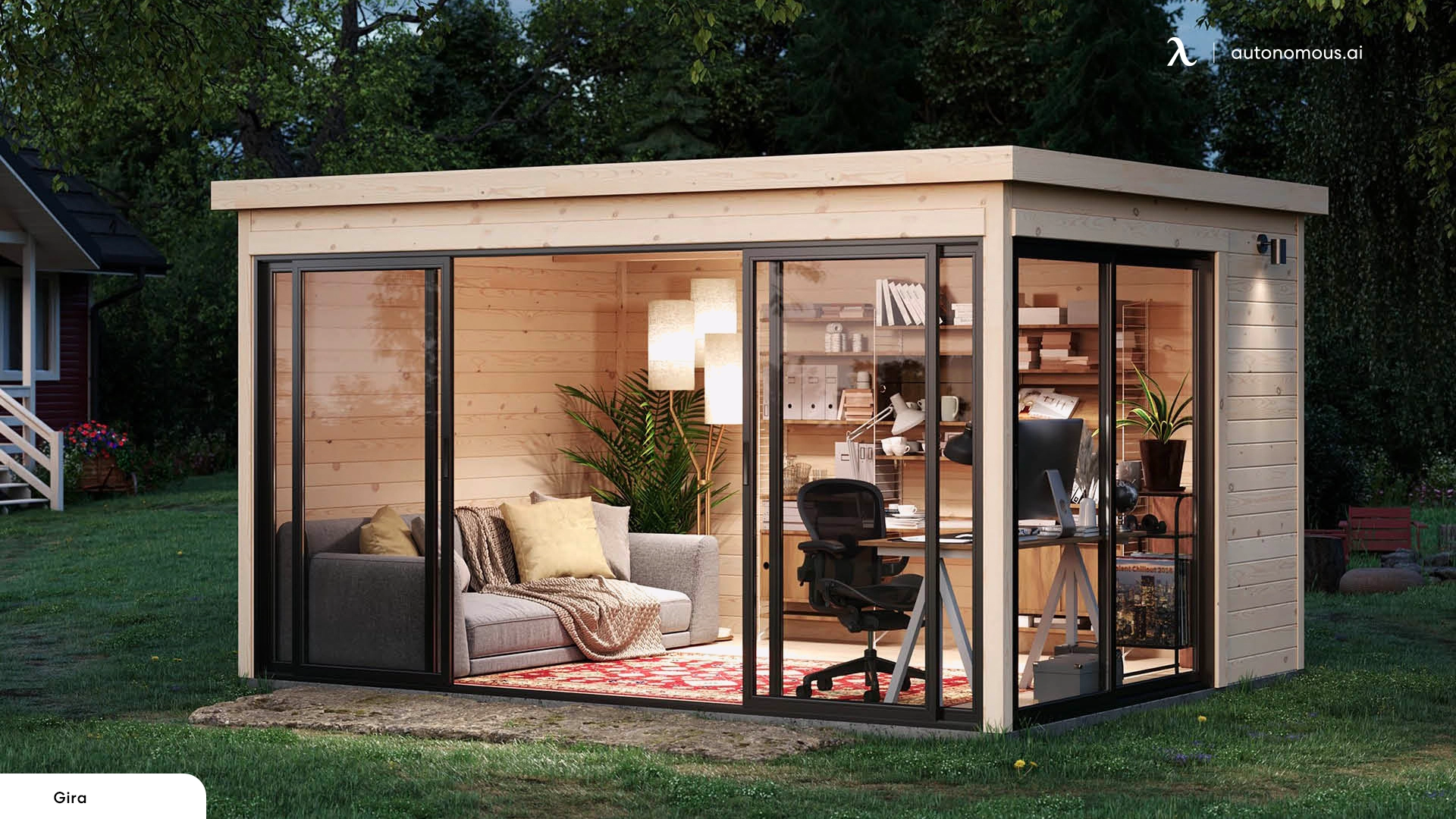 Turn Your Shed into a Home Office