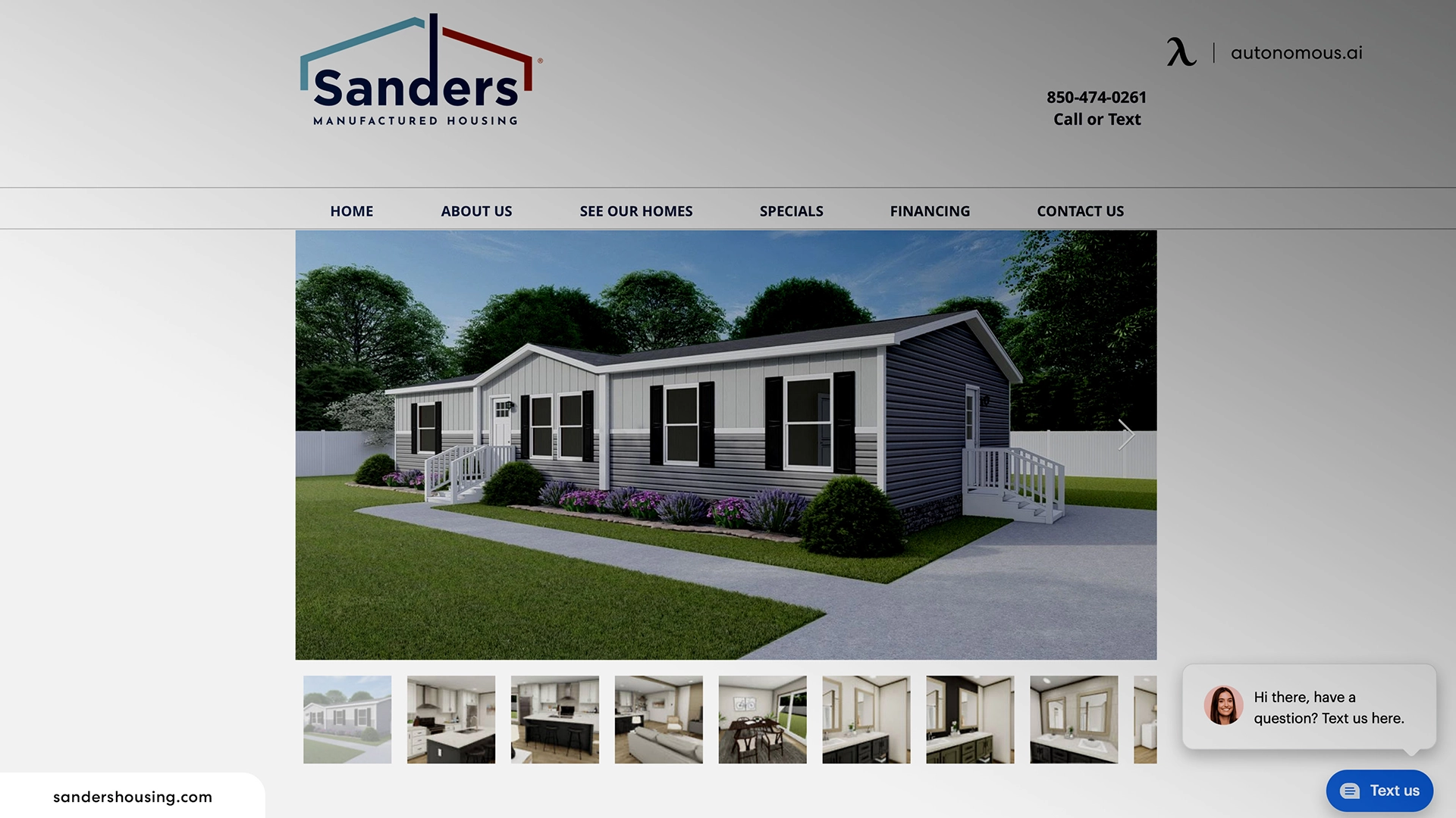 Sanders Manufactured Housing