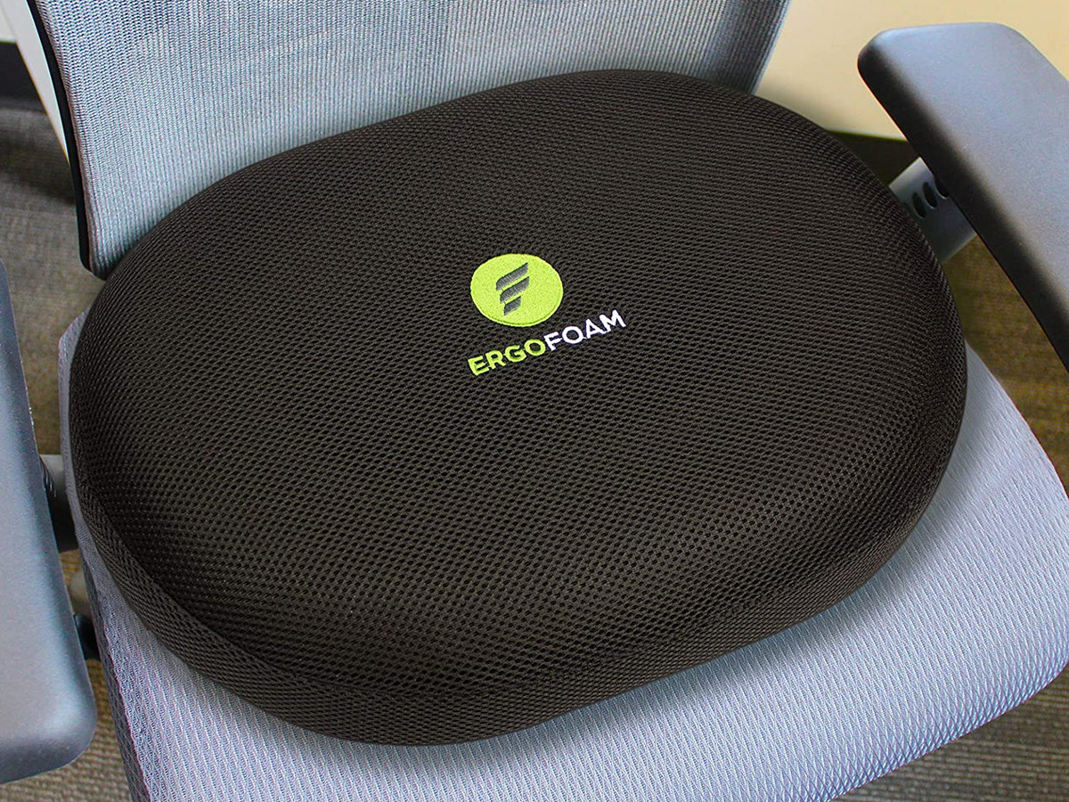 ErgoFoam Orthopedic Donut Pillow for Tailbone Pain