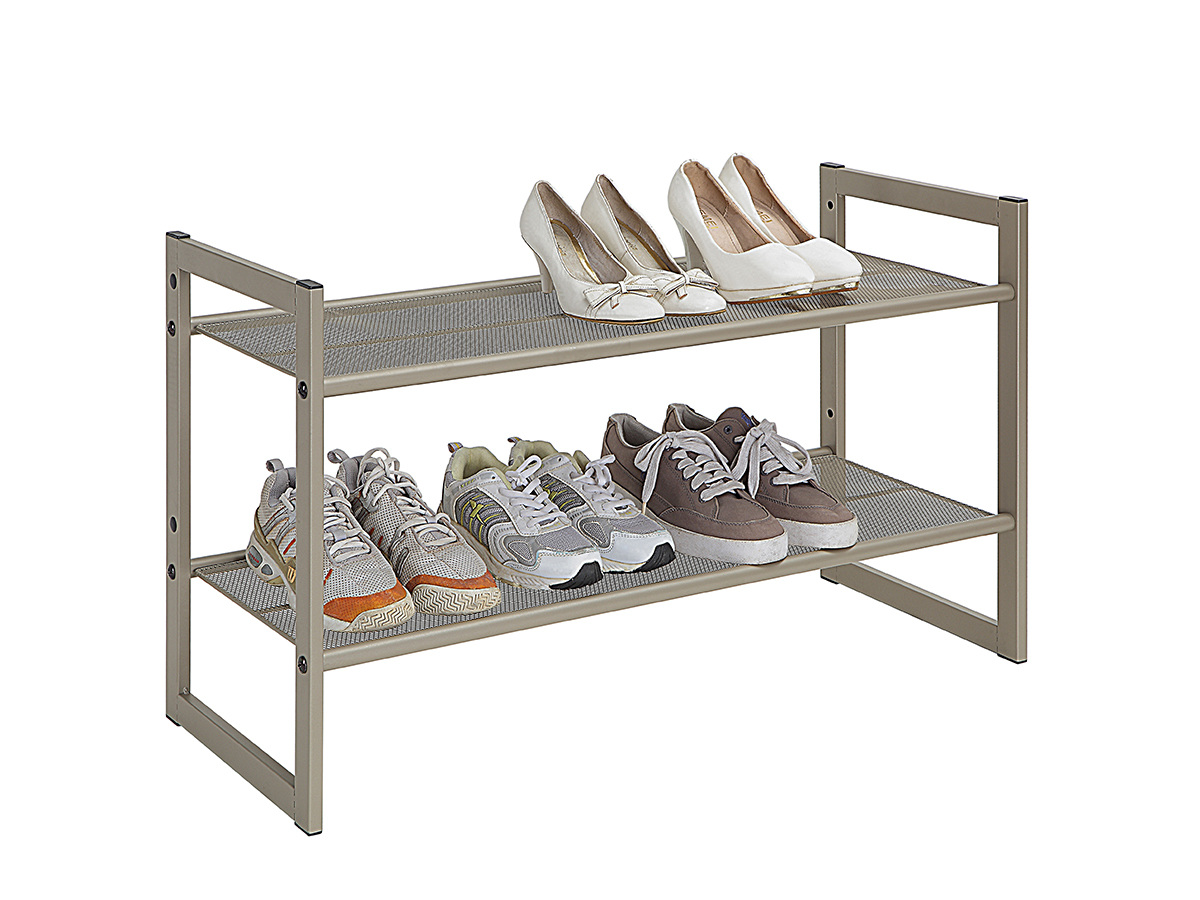 SunnyPoint 2 Tier Mesh Storage Rack