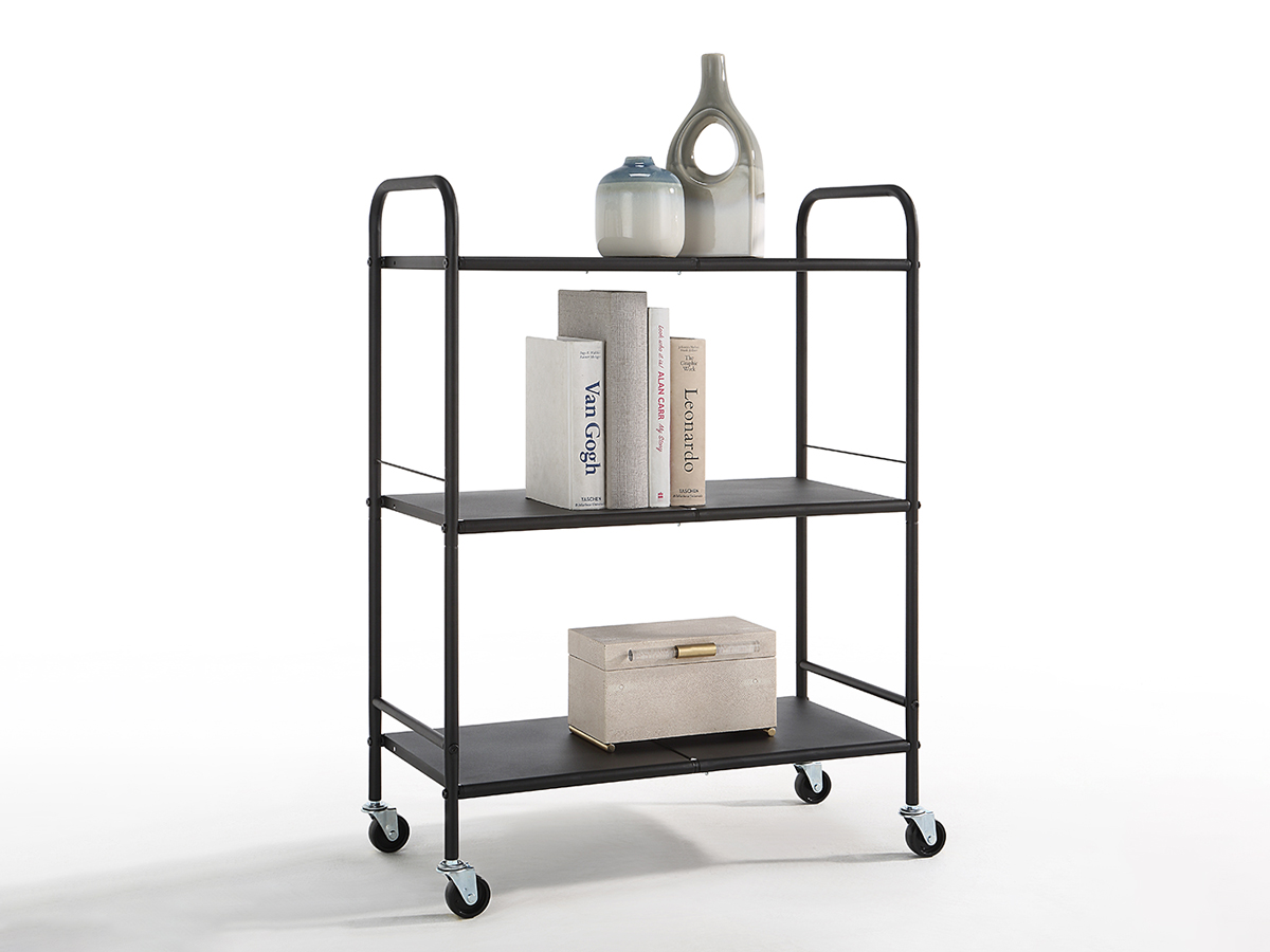 SunnyPoint 3-Tier Wide Storage Cart