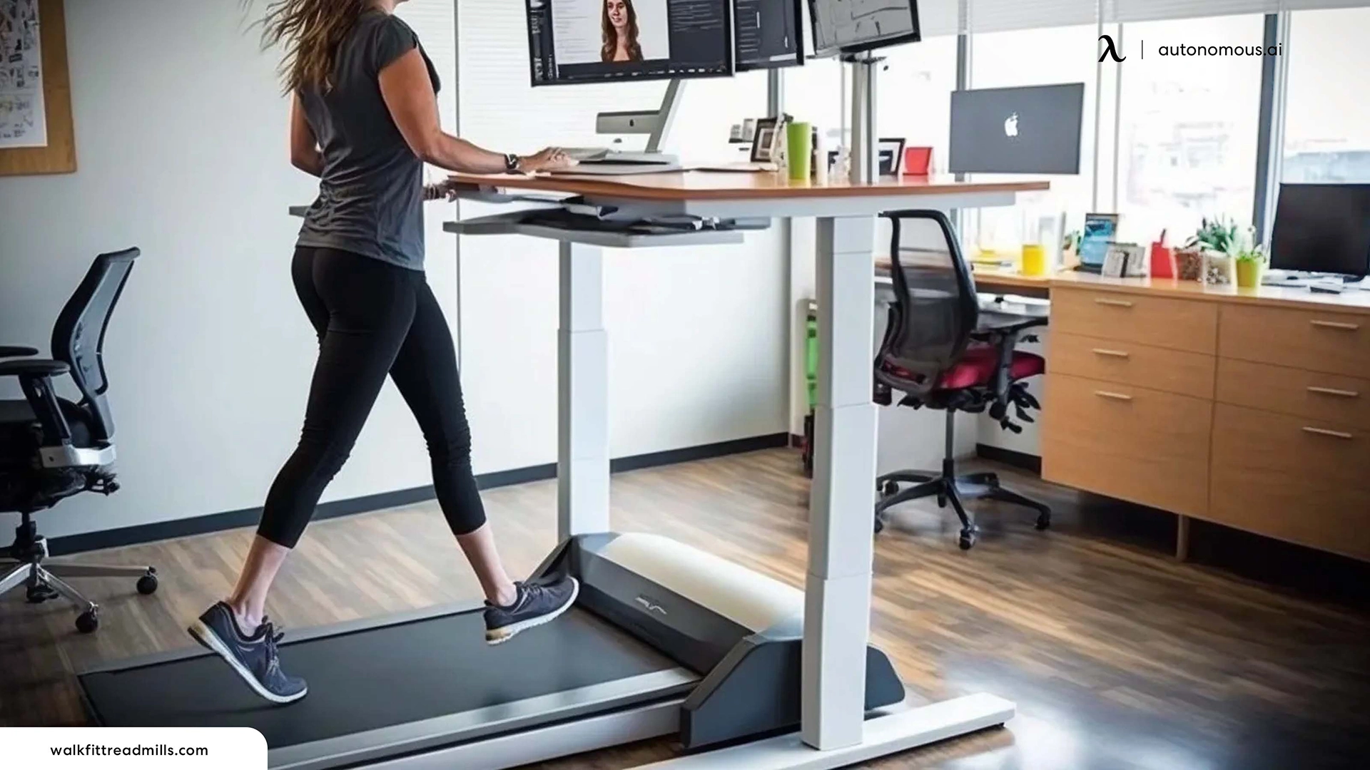 Diminishes Laziness - Walking desk benefits