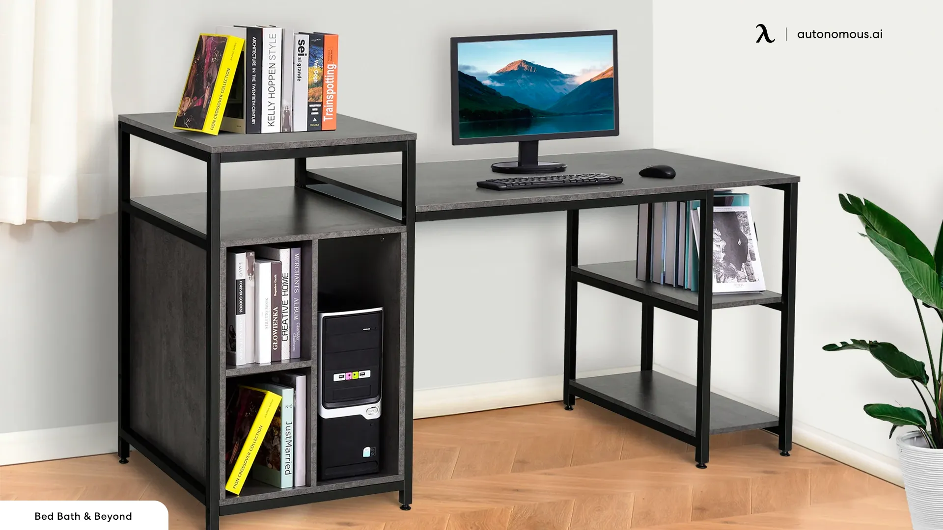 Utilize a Bookshelf or Shelving Unit