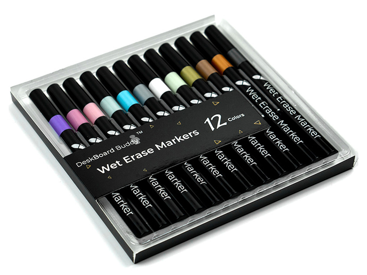 12 Pack Wet Erase Markers