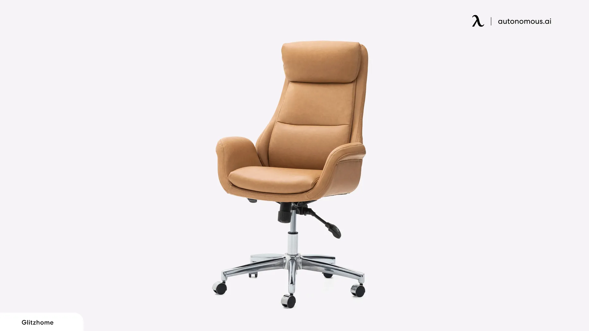 Glitzhome Adjustable High-Back Office Chair