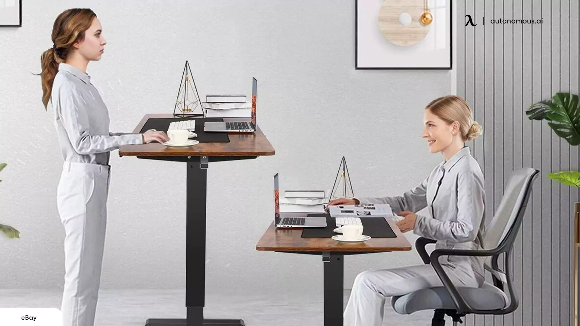 Use Sitting and Standing Desks in Your Office Space
