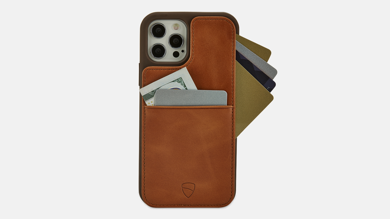 Vaultskin ETON - Leather Wallet Case for iPhone 15