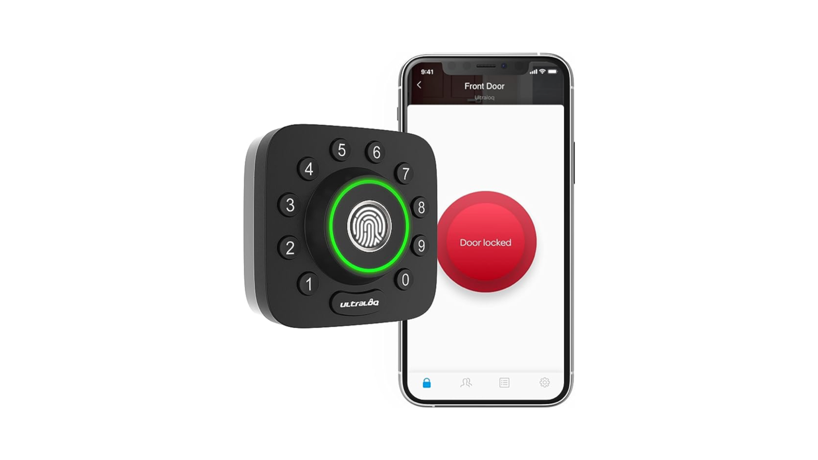 ULTRALOQ Smart Locks U-Bolt Pro: Fingerprint ID, Smartphone Control From Anywhere