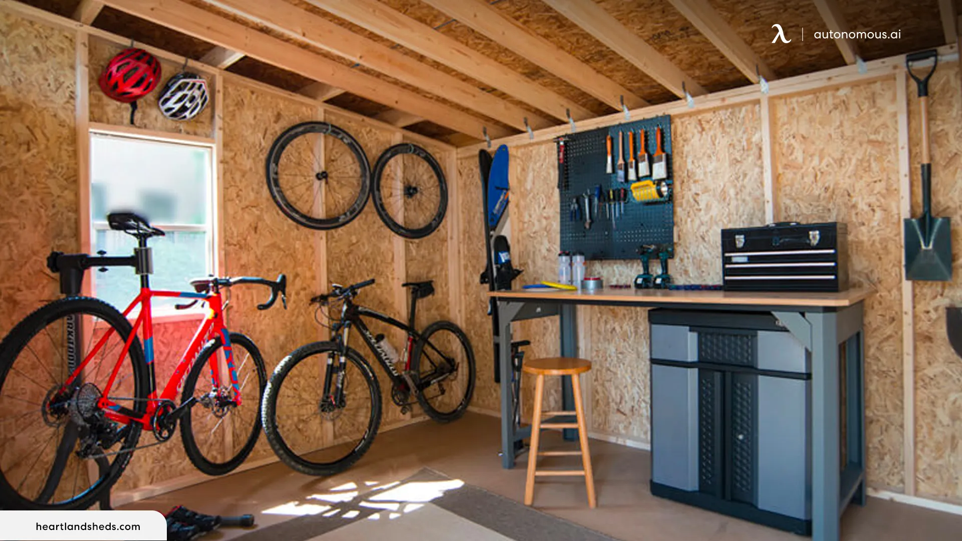 Adding Personal Touches: Bike Shed Ideas