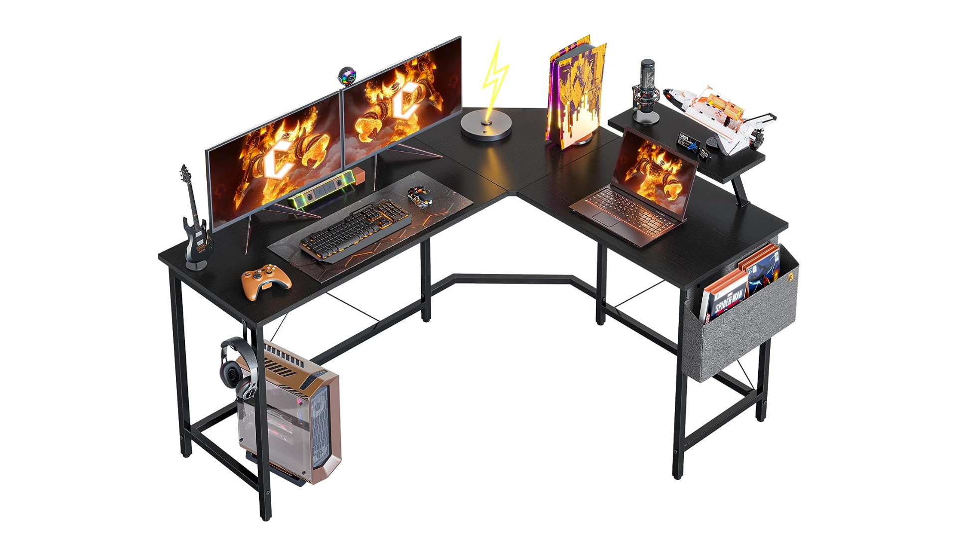 Cubiker L-Shaped Gaming Desk