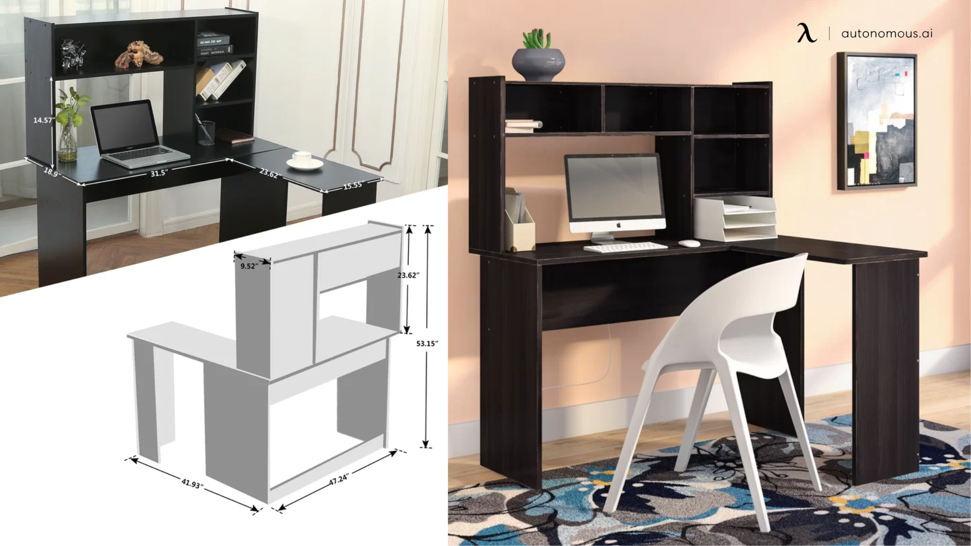 Guide To Getting The Best Office Desk With Hutch In 2024   Oklee47.24''Desk.webp