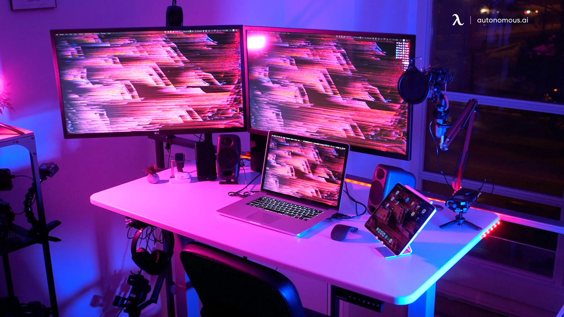 Premium AI Image  Gaming room setup ideas that will make your home look  cool gaming room setup