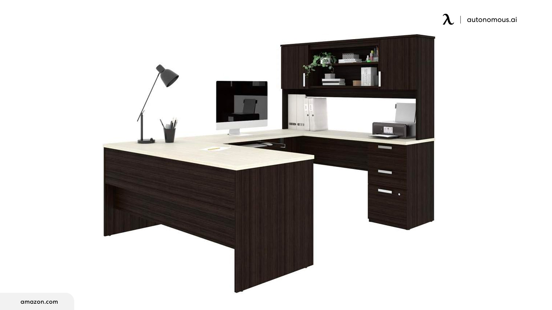 Bestar Ridgeley U-Shaped Executive Desk