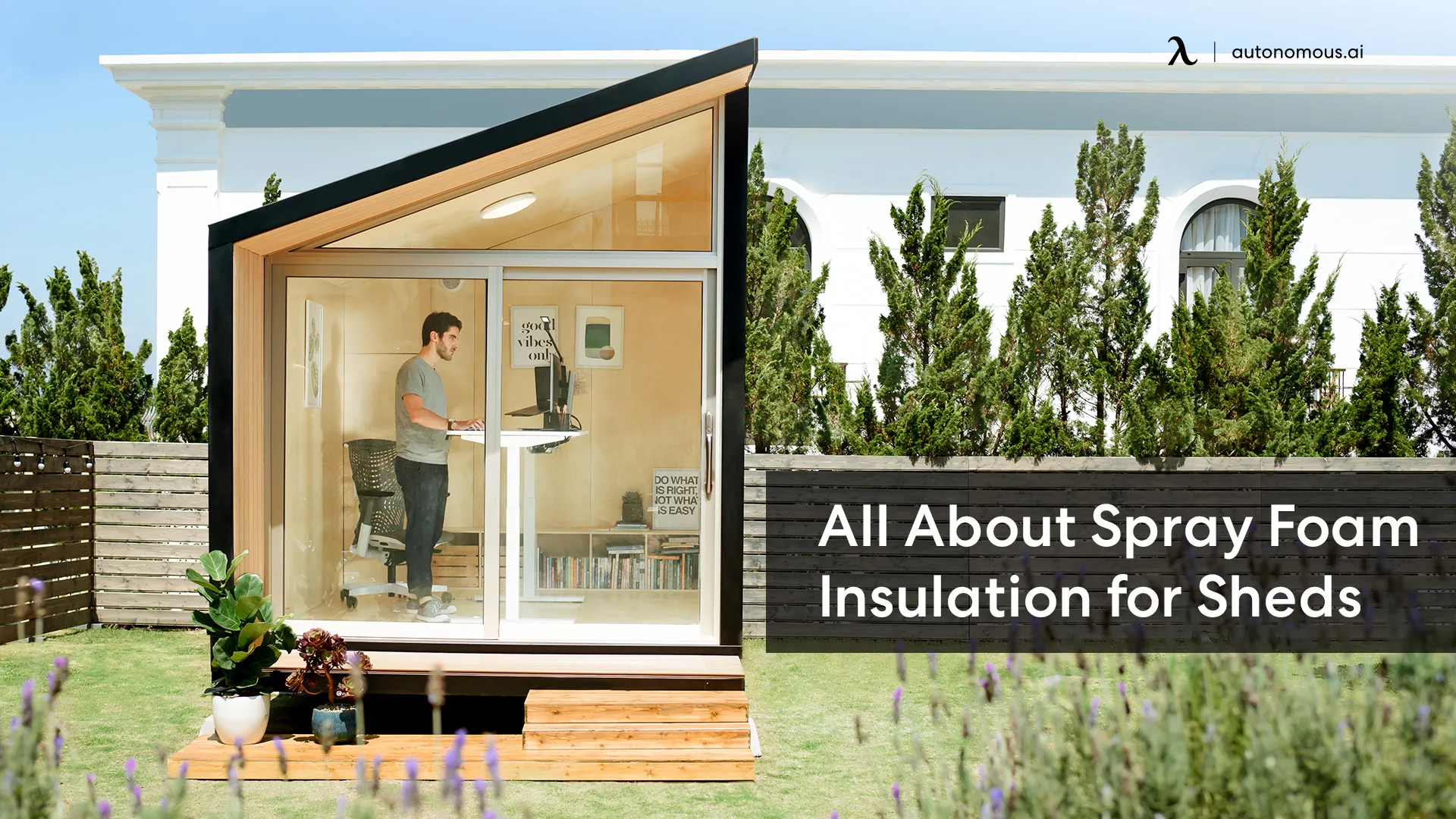 Should You Use Spray Foam Insulation for Your Shed?