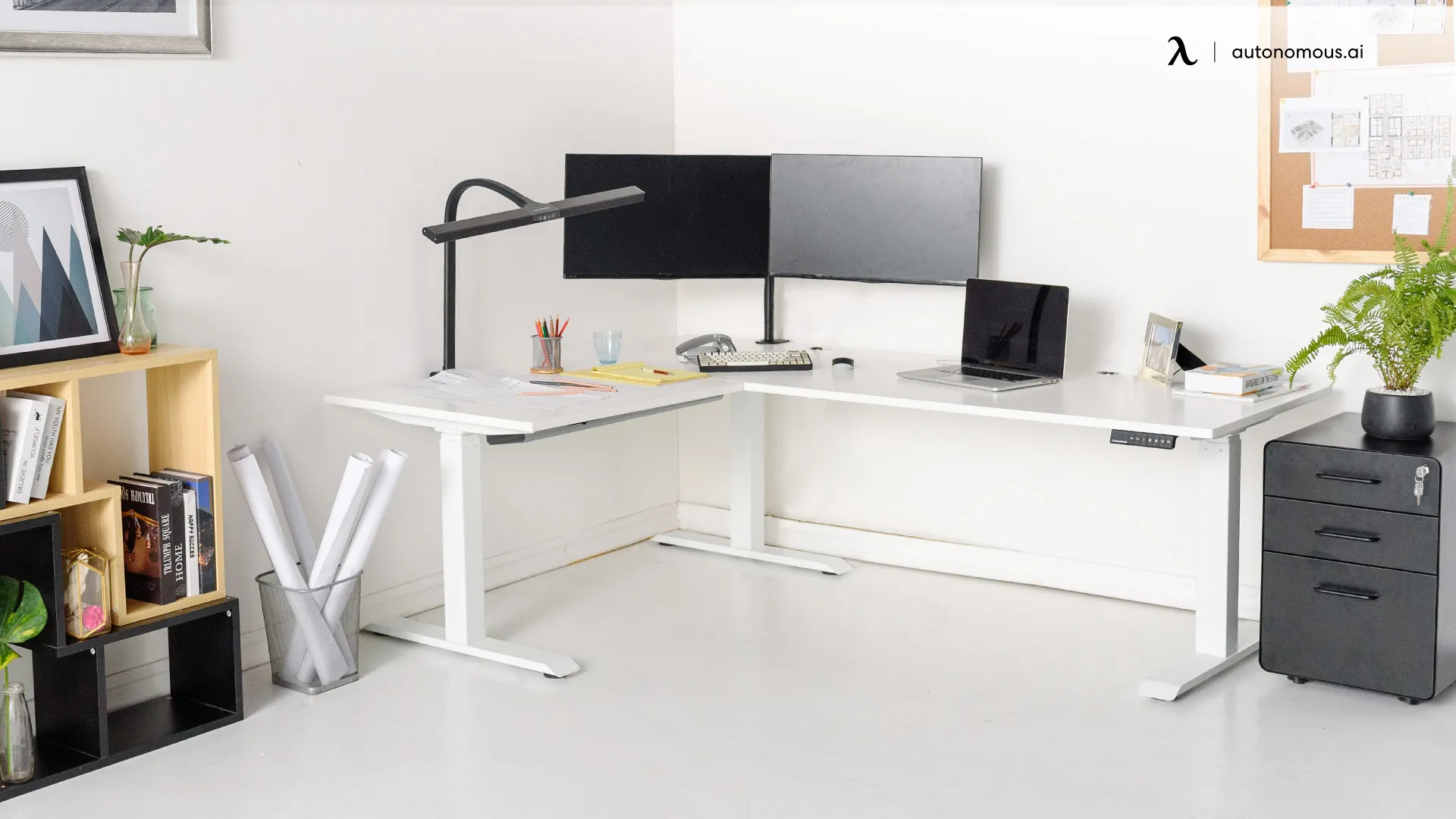 Best Large L-Shaped Desks with DIY Guide to Improve Your Workspace