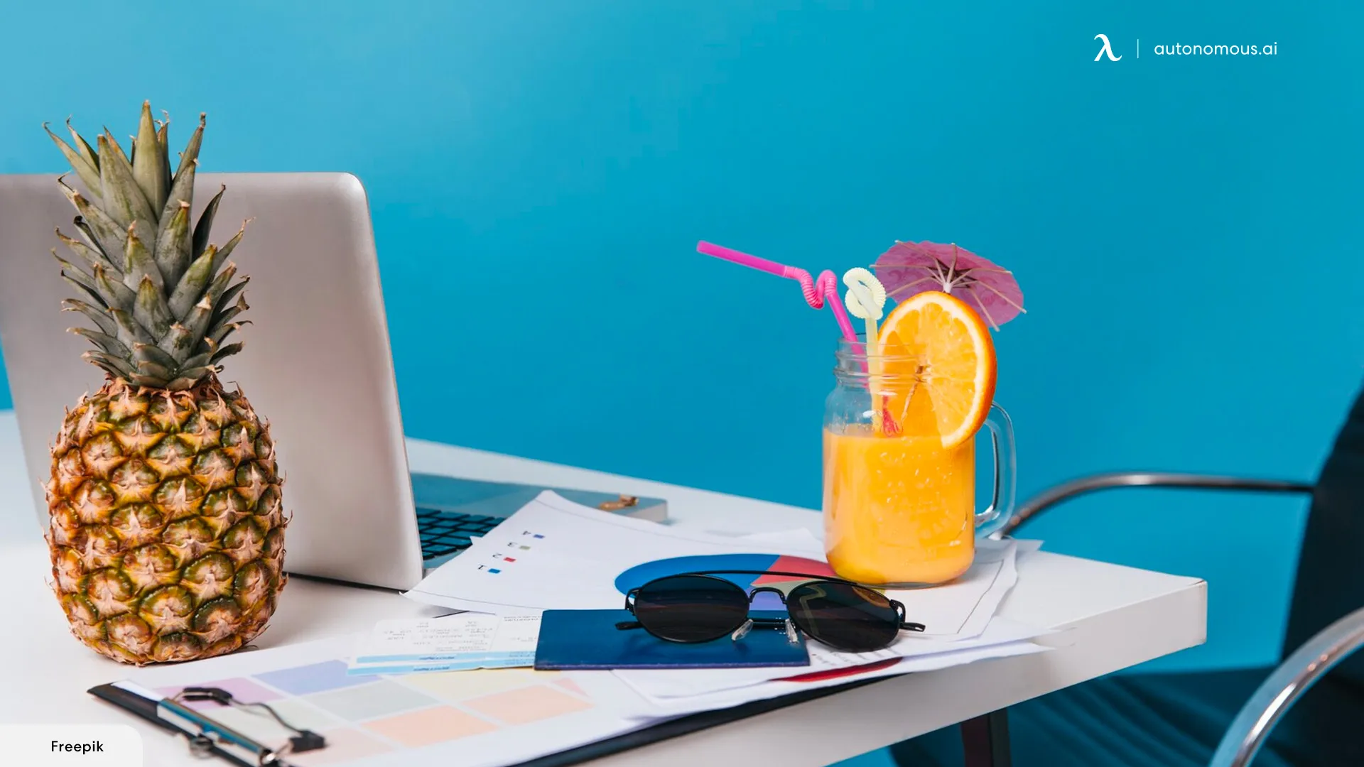 Turn your office into a tiny beach house