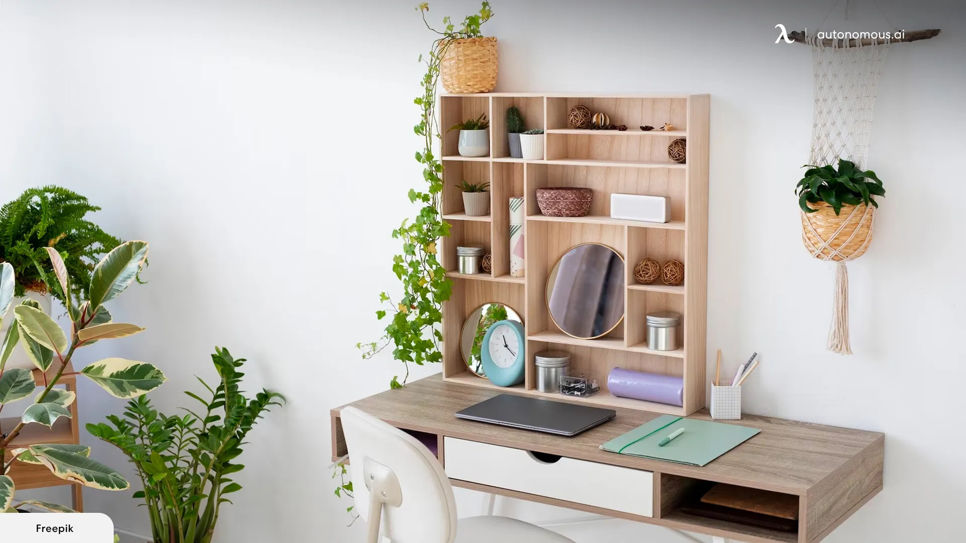 Desk Organization Ideas with Oui Jars • Neat House. Sweet Home®