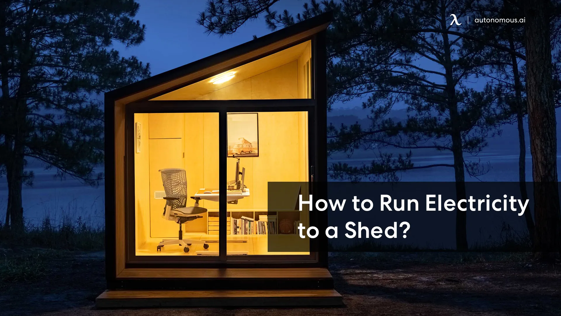 Electrifying Backyard Retreat: Running Electricity to a Shed