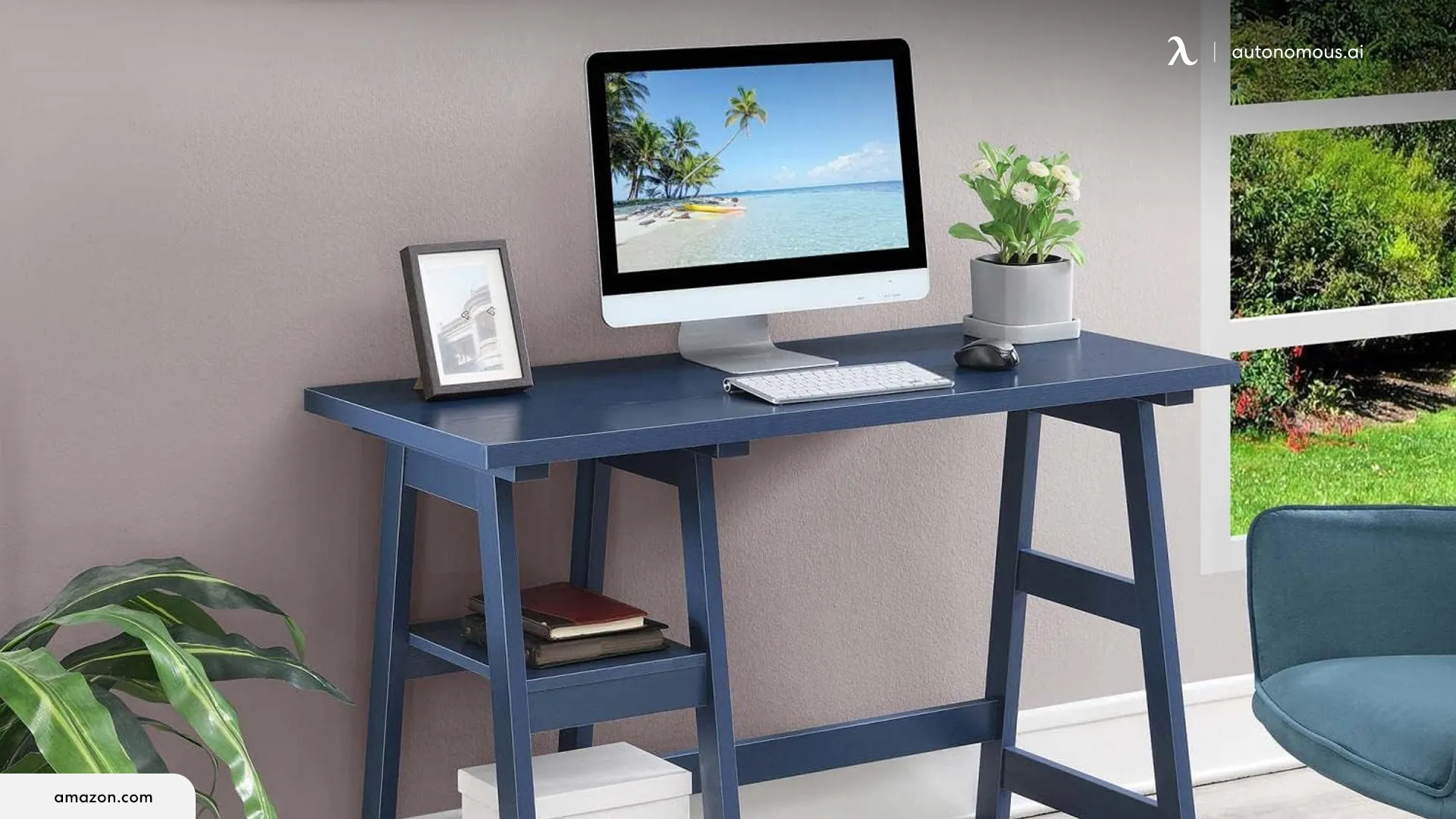 Embracing Elegance and Creativity with a Blue Desk: 10 Options to Consider