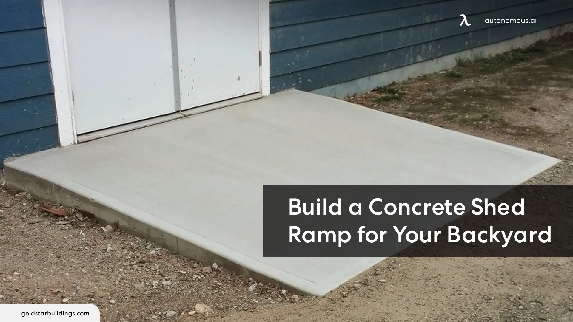 Ultimate Guide to Concrete Shed Ramp for Sturdy Foundation