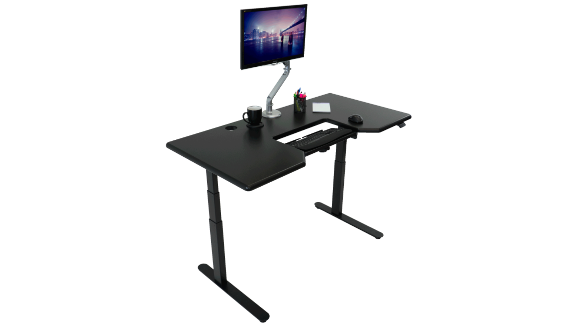 Lander Desk with SteadyType
