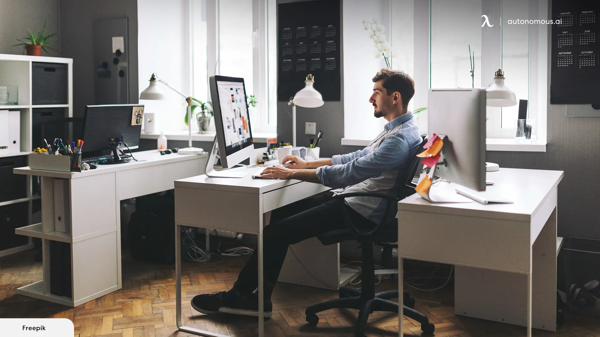 Improve Your Posture While Sitting at Your Desk