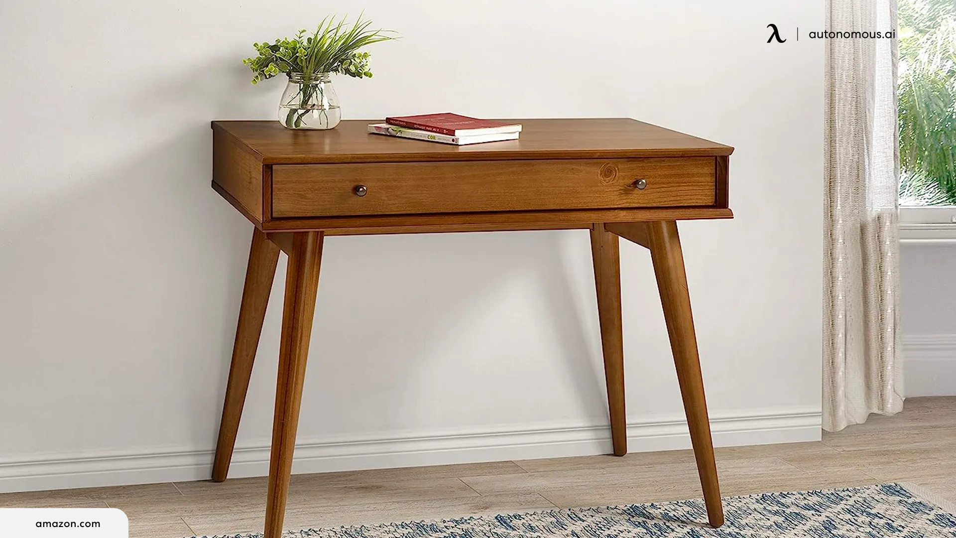 Materials and Colors - mid century modern desk