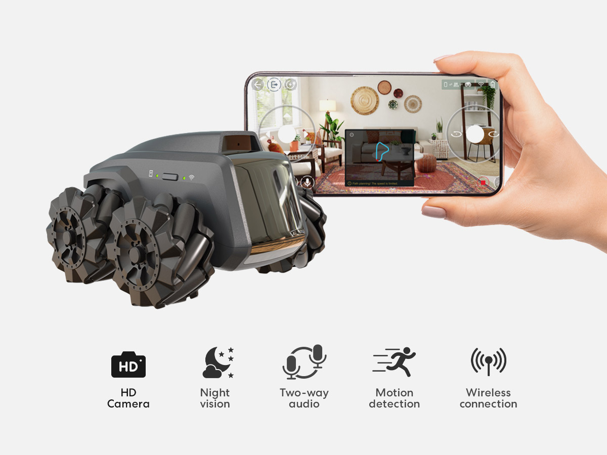 Pilot Labs Moorebot Scout: Mobile Robot for Home Monitoring