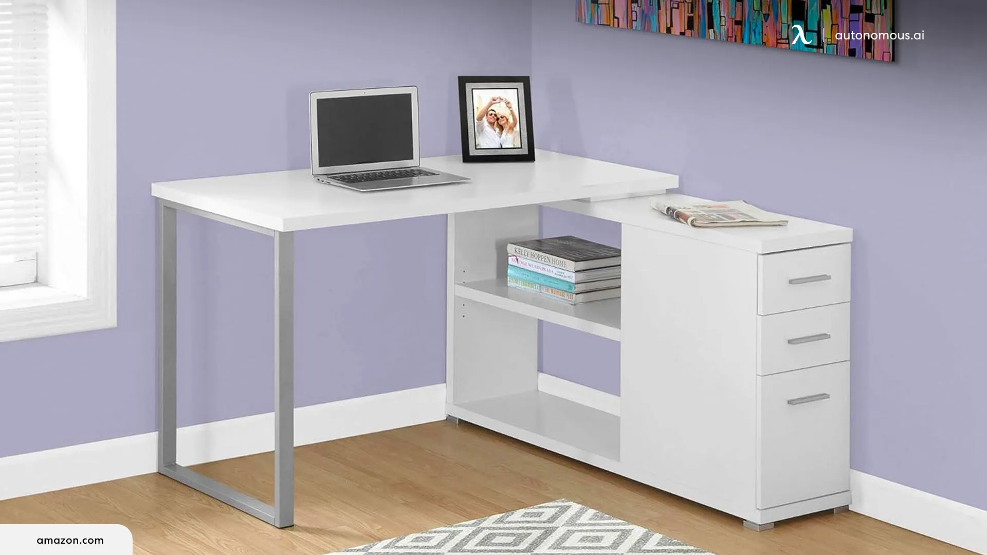 The Best Smart and Ergonomic Corner Desk with Shelves