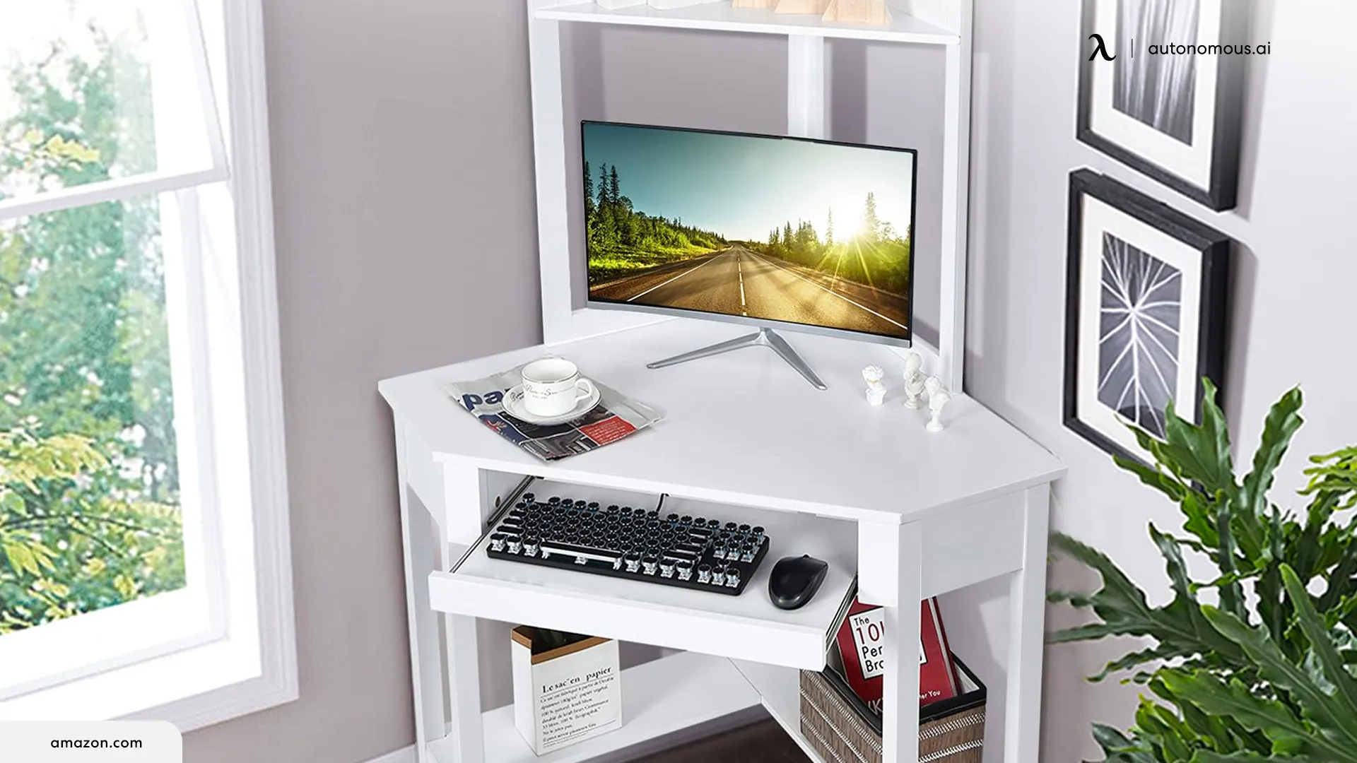 Crafting Your Ideal Corner Desk: DIY White Corner Desk with Hutch