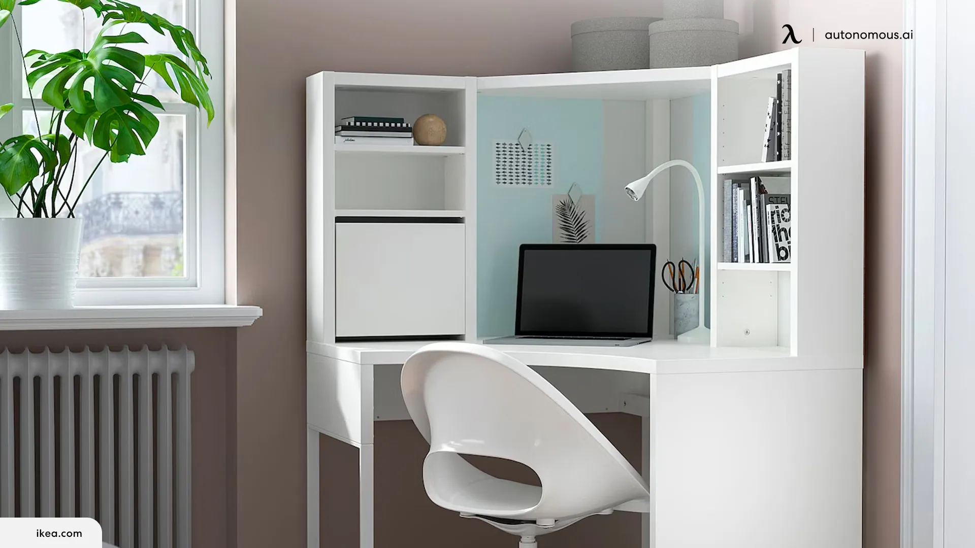 Measure the Available Space - white corner desk with hutch