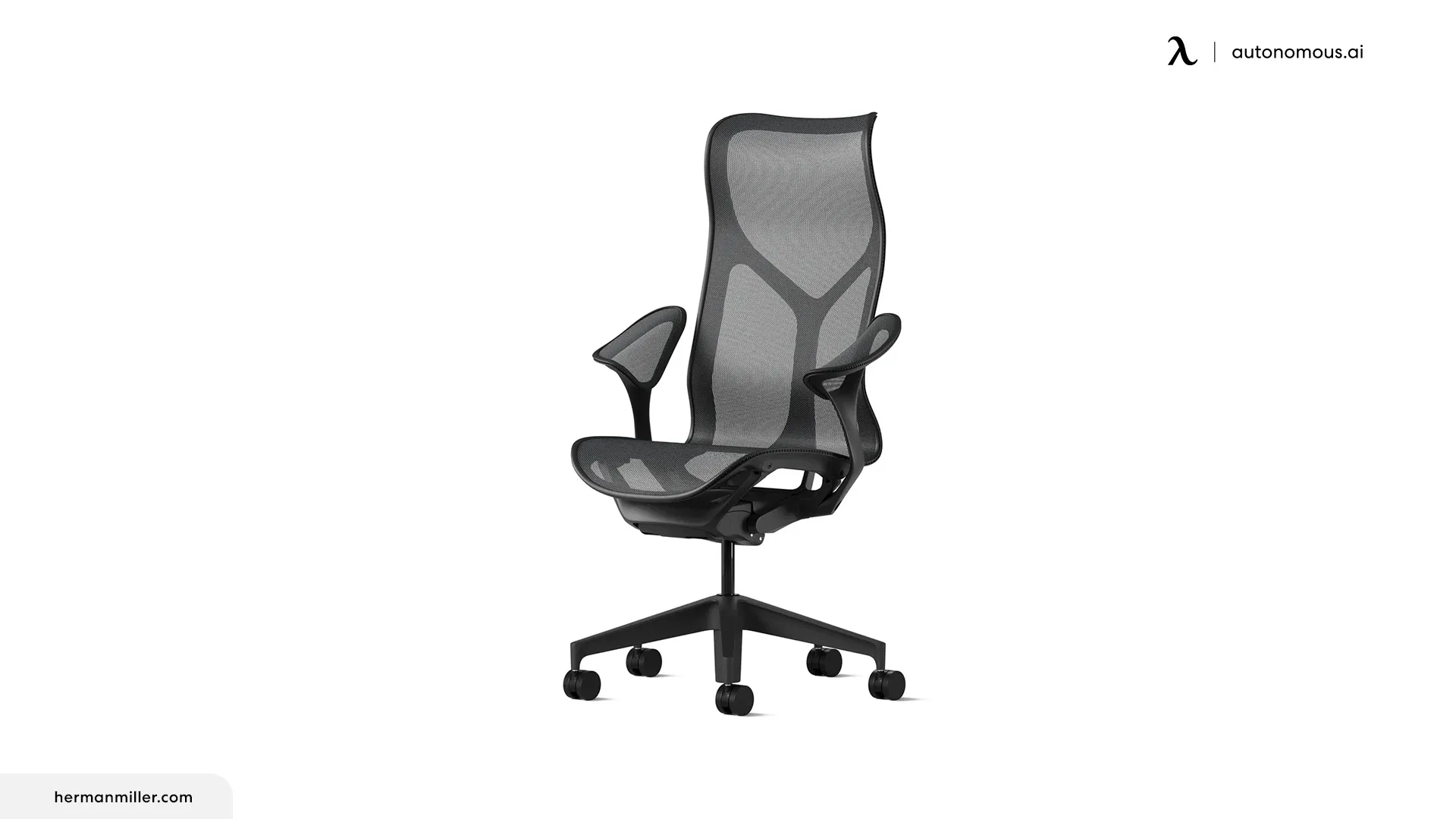 Cosm Graphite High Back Office Chair