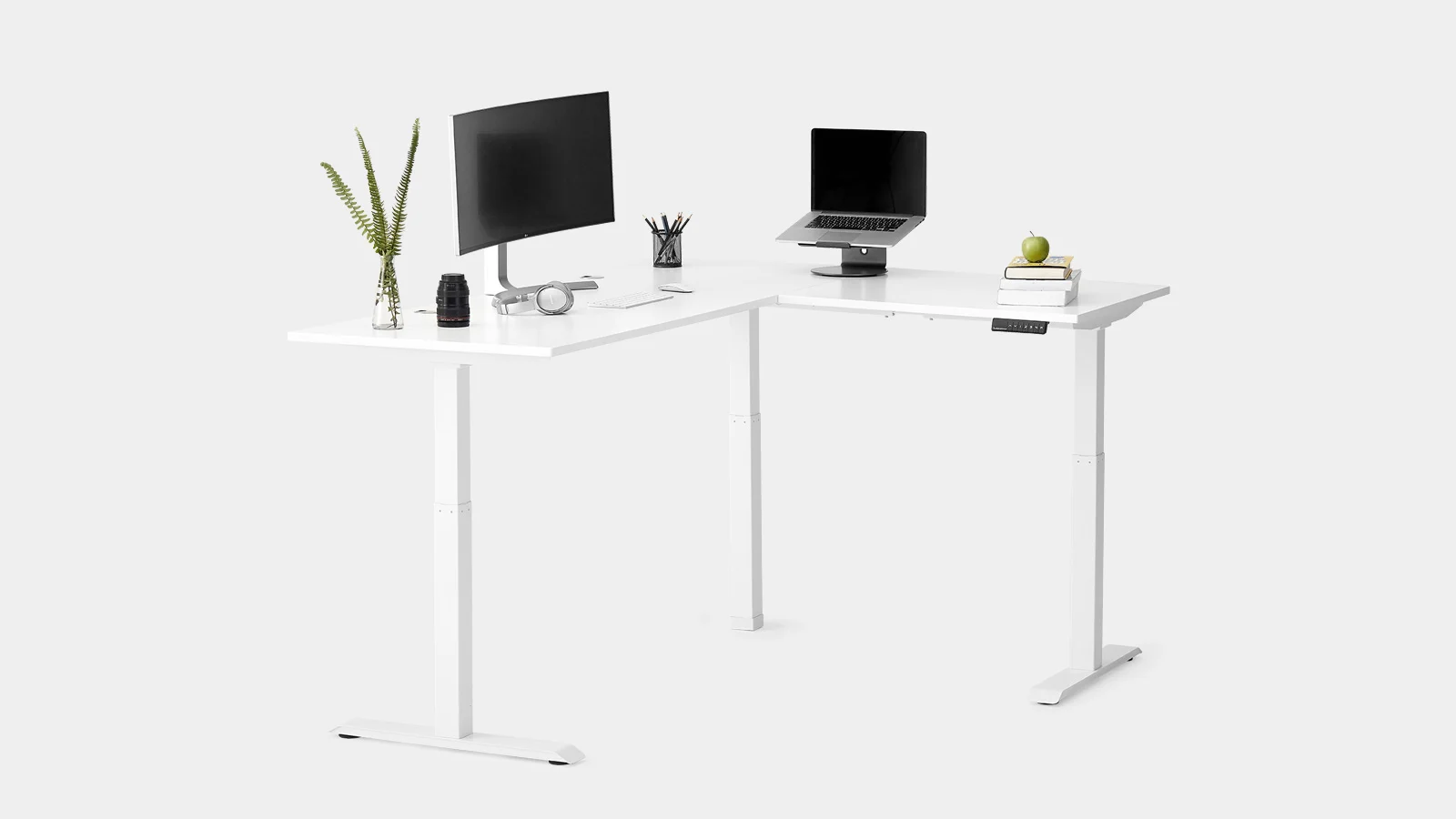 Best Corner Standing Desk, Adjustable Height Corner Desk