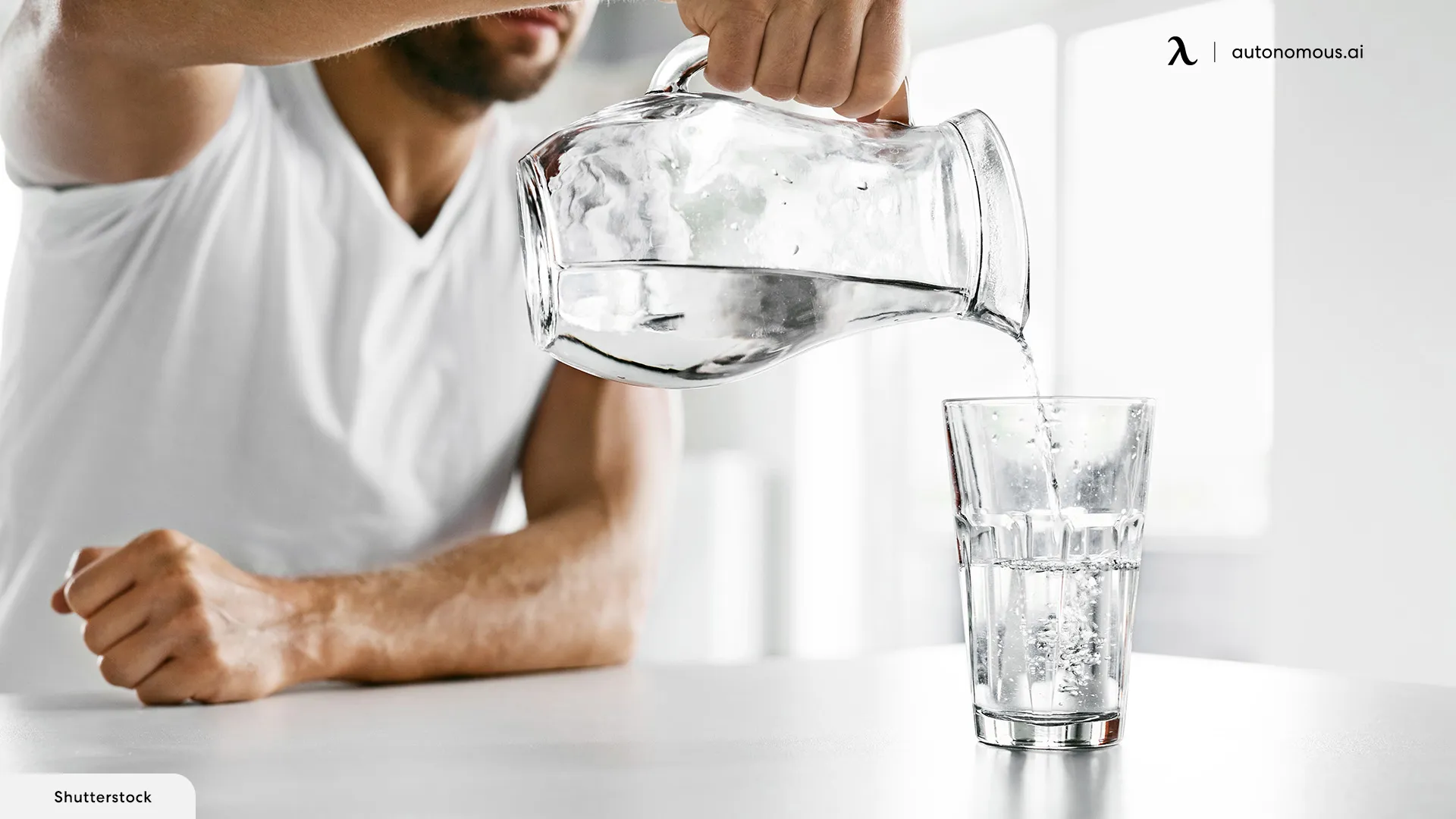 Aim for a Glass Per Hour - how to drink more water