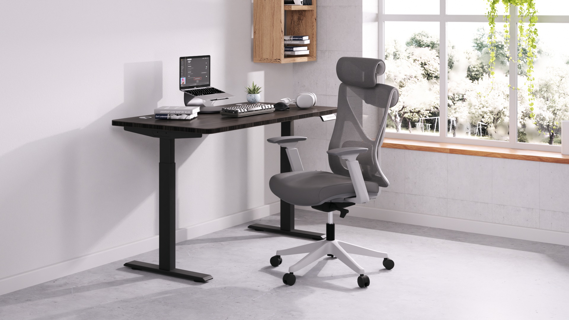 ErgoChair Curve: Cool Grey