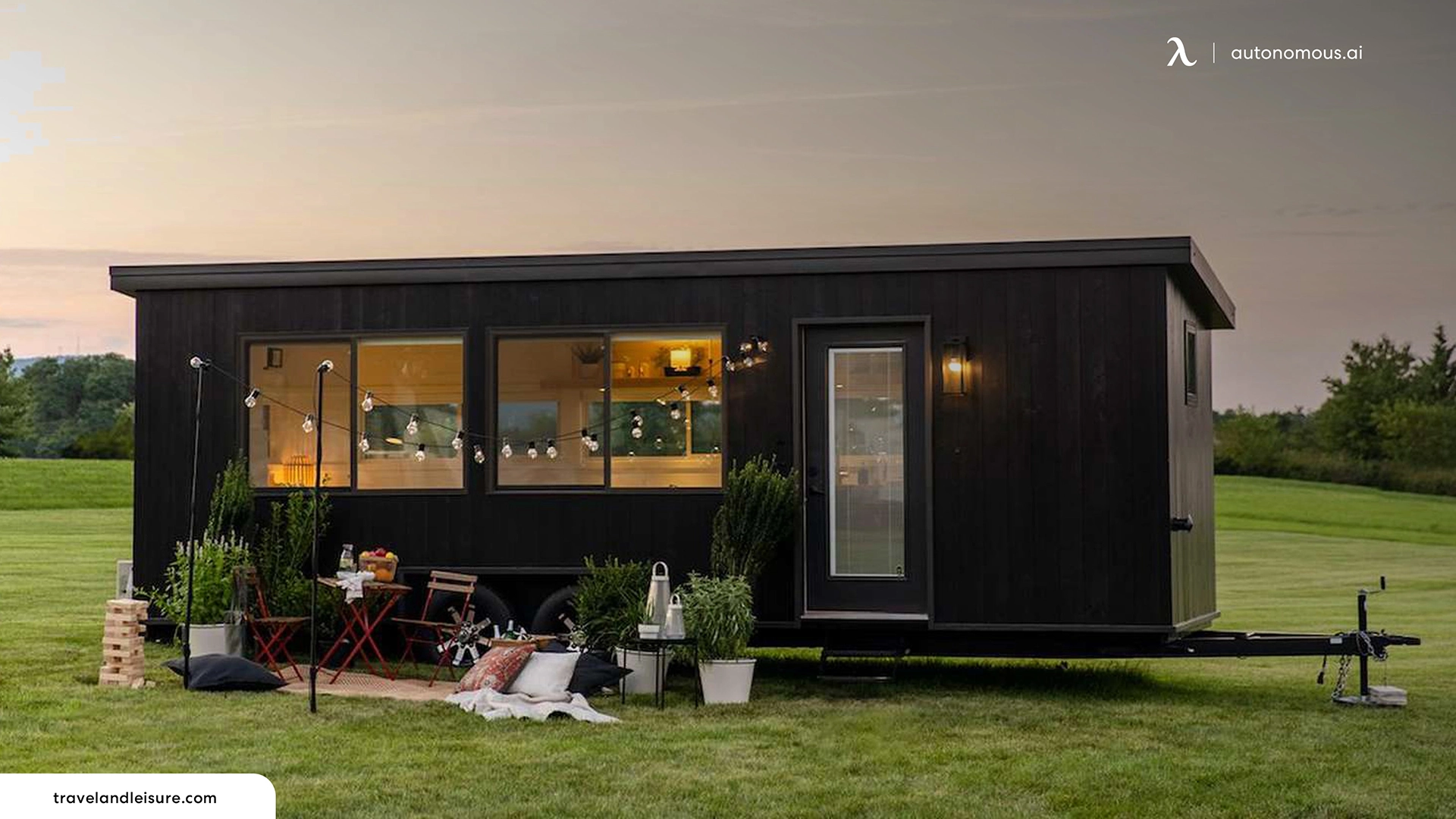 Shipping Container Patio Offers Creative Outdoor Dining Solution