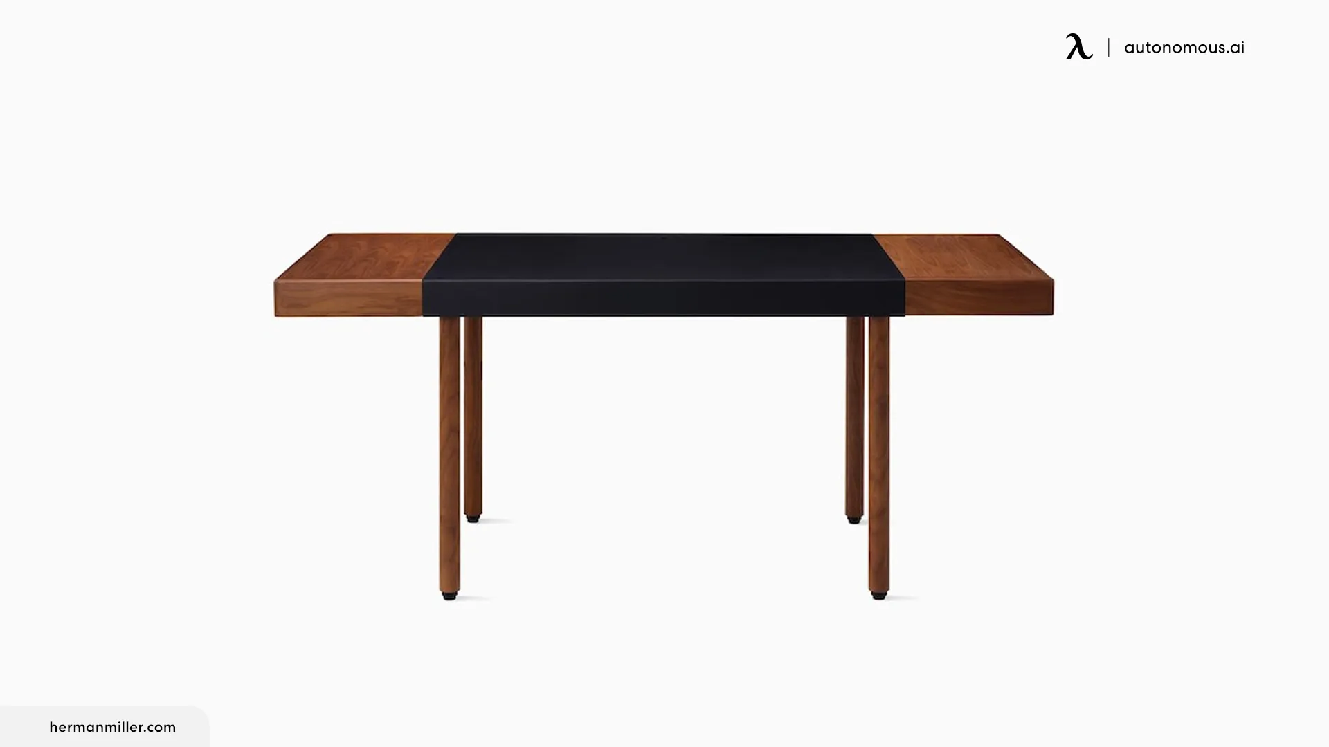 Herman Miller Leatherwrap Sit-to-stand Desk