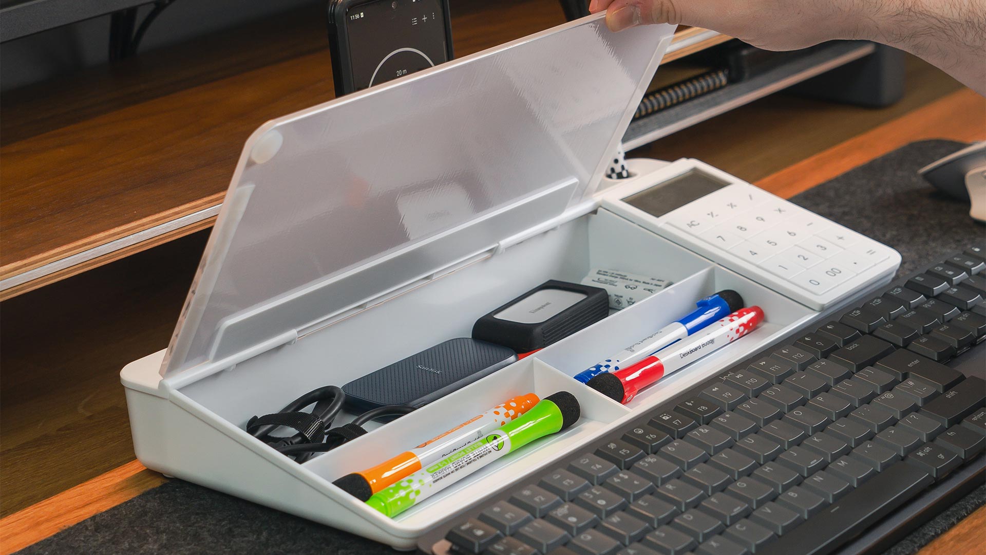 DeskBoard Buddy desk space organizer helps increase your productivity &  cleanliness » Gadget Flow