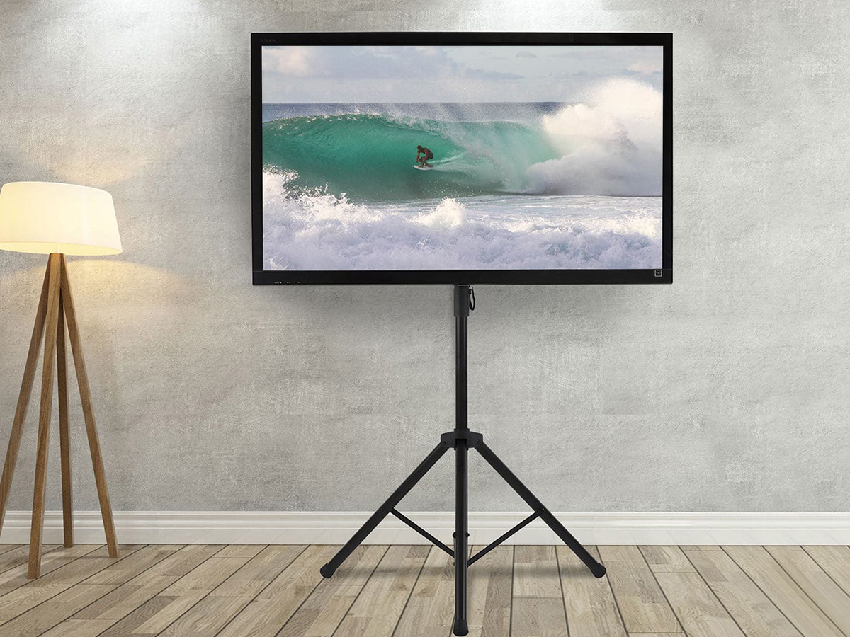 Mount-It! Heavy Duty Tripod TV Stand